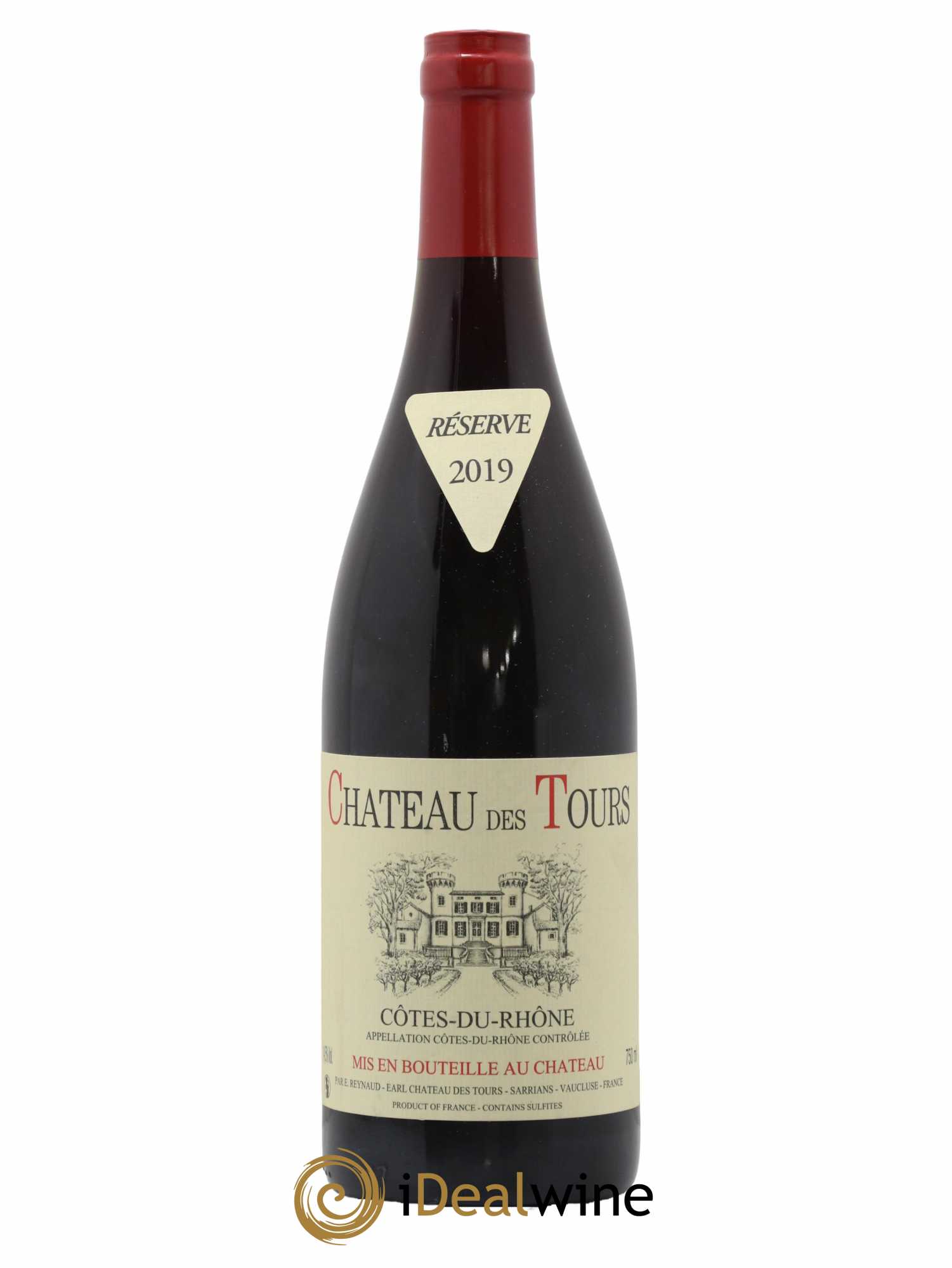 Côtes-du-Rhône Château des Tours Emmanuel Reynaud 2019 - Lot de 1 bouteille - 0