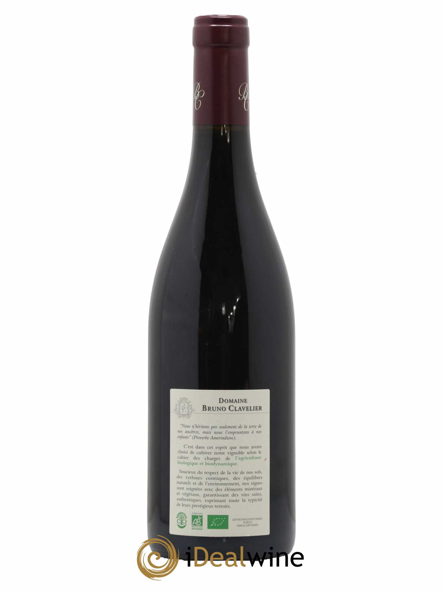 Vosne-Romanée 1er Cru Les Beaux Monts Vieilles vignes Bruno Clavelier 2020 - Lot de 1 bouteille - 1