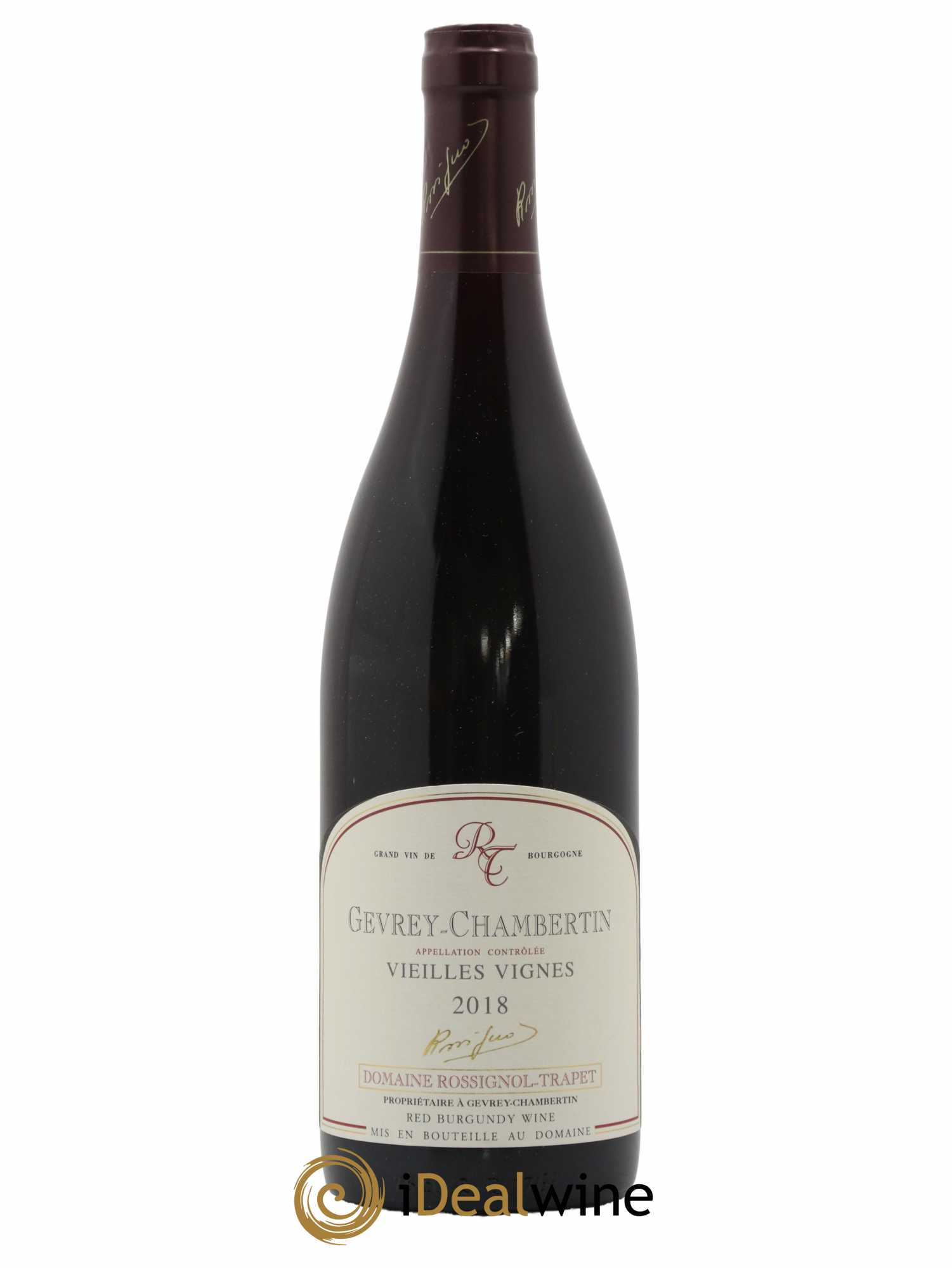 Gevrey-Chambertin Vieilles vignes Rossignol-Trapet (Domaine) 2018 - Lot de 1 bouteille - 0