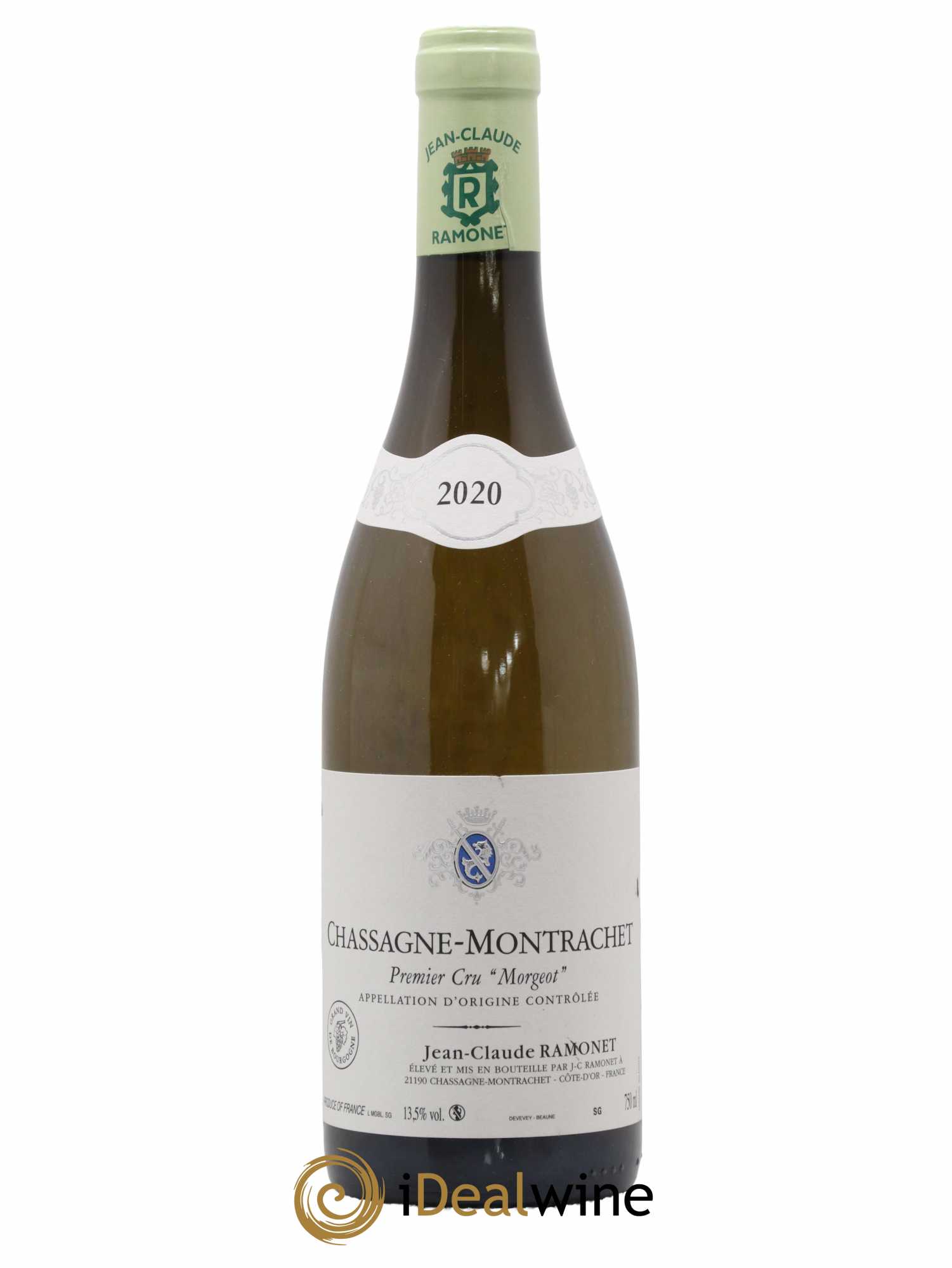 Chassagne-Montrachet 1er Cru Morgeot Ramonet (Domaine) 2020 - Lot de 1 bouteille - 0