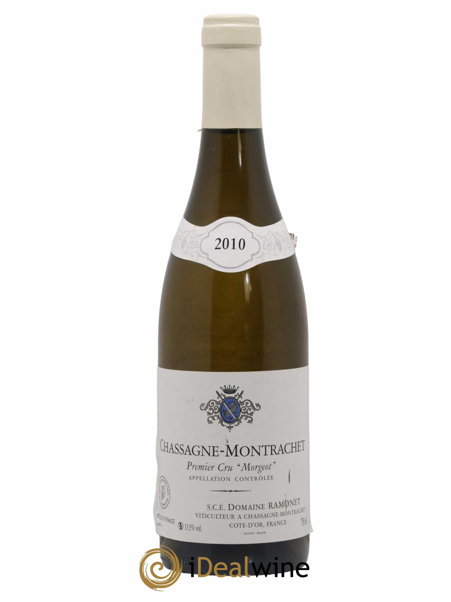 Chassagne-Montrachet 1er Cru Morgeot Ramonet (Domaine) 2010 - Lot de 1 bouteille - 0