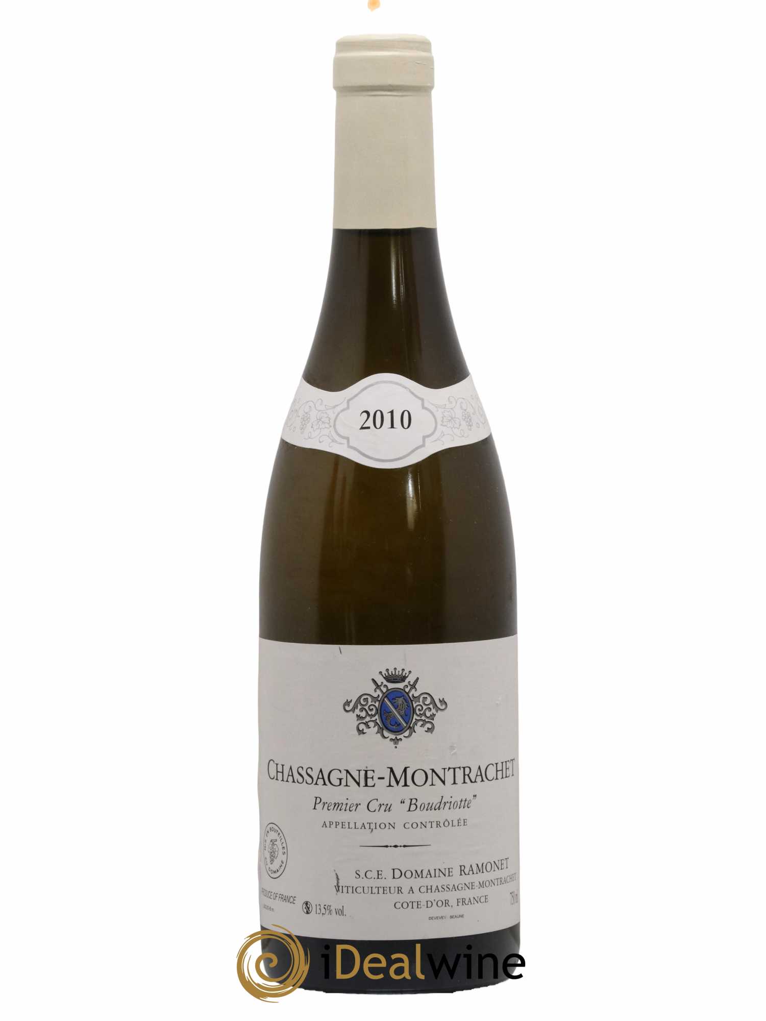 Chassagne-Montrachet 1er Cru Boudriotte Ramonet (Domaine) 2010 - Posten von 1 Flasche - 0