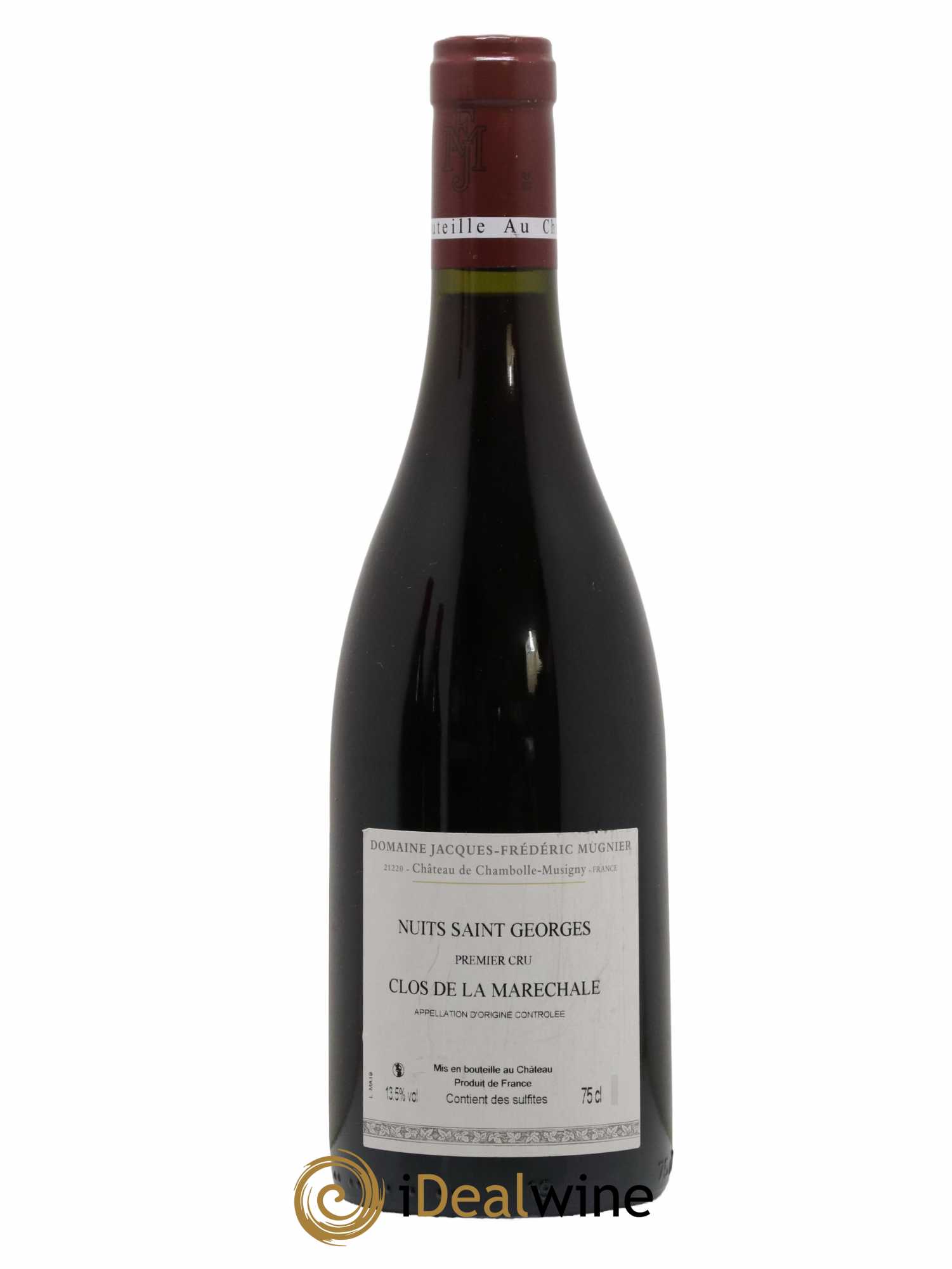 Nuits-Saint-Georges 1er Cru Clos de La Maréchale Jacques-Frédéric Mugnier 2019 - Lot de 1 bouteille - 1