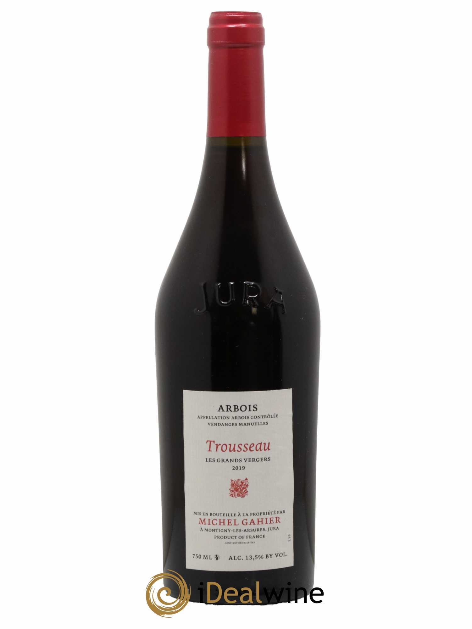 Arbois Trousseau Les Grands Vergers Michel Gahier 2019 - Lot de 1 bouteille - 0