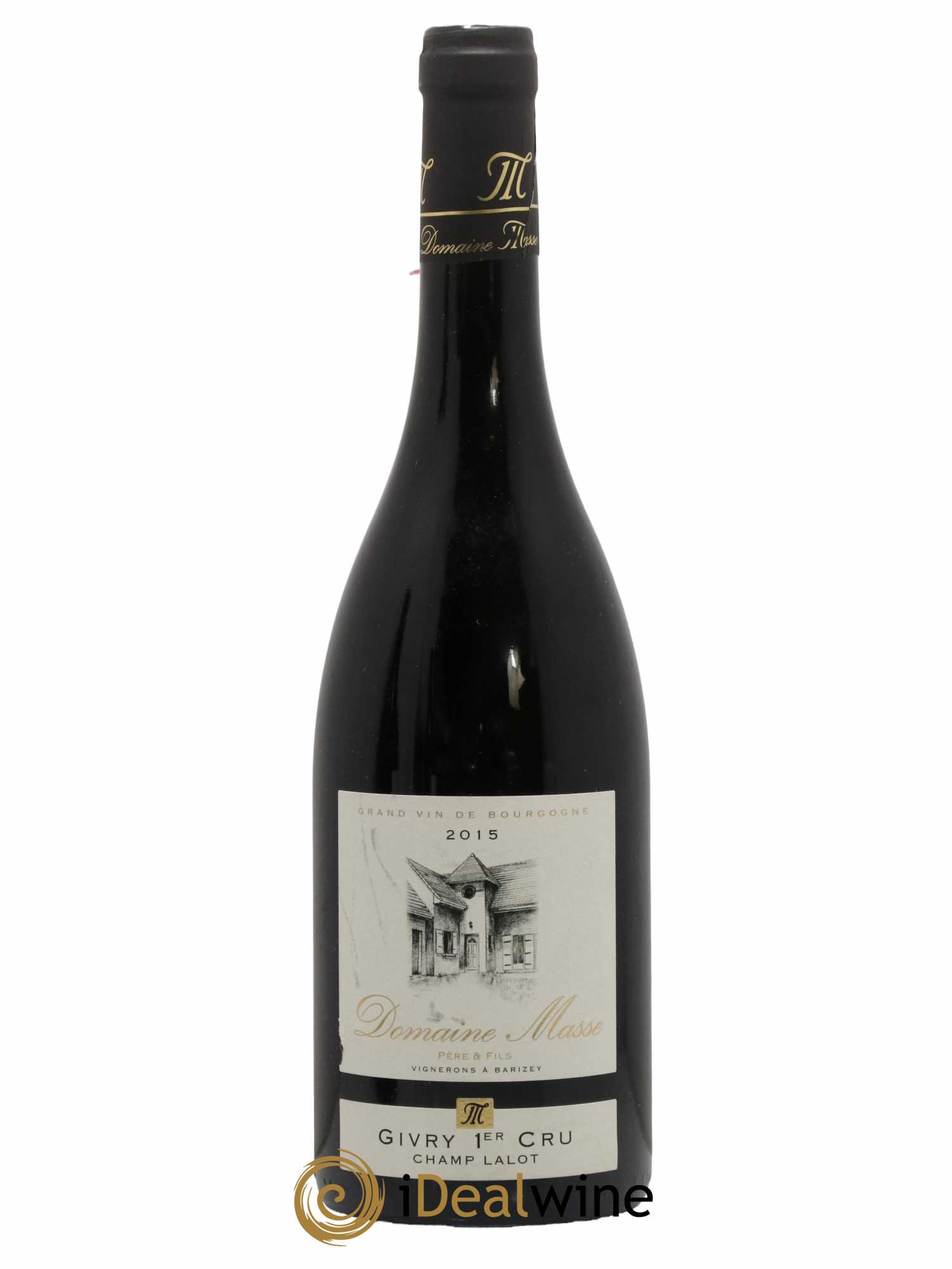 Givry 1er Cru Champ Lalot Domaine Masse Père et Fils 2015 - Lot de 1 bouteille - 0