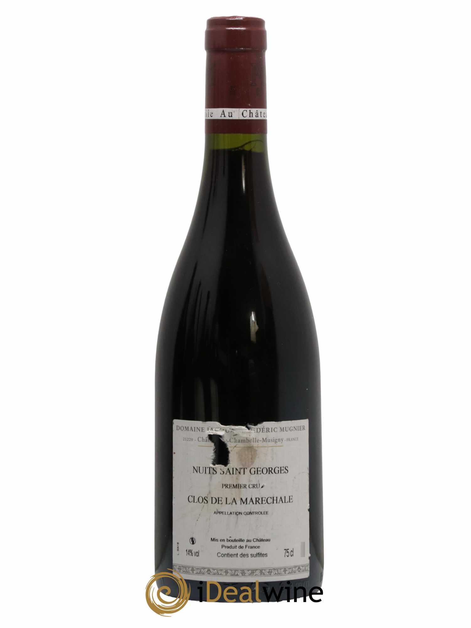 Nuits-Saint-Georges 1er Cru Clos de La Maréchale Jacques-Frédéric Mugnier 2016 - Lot de 1 bouteille - 1