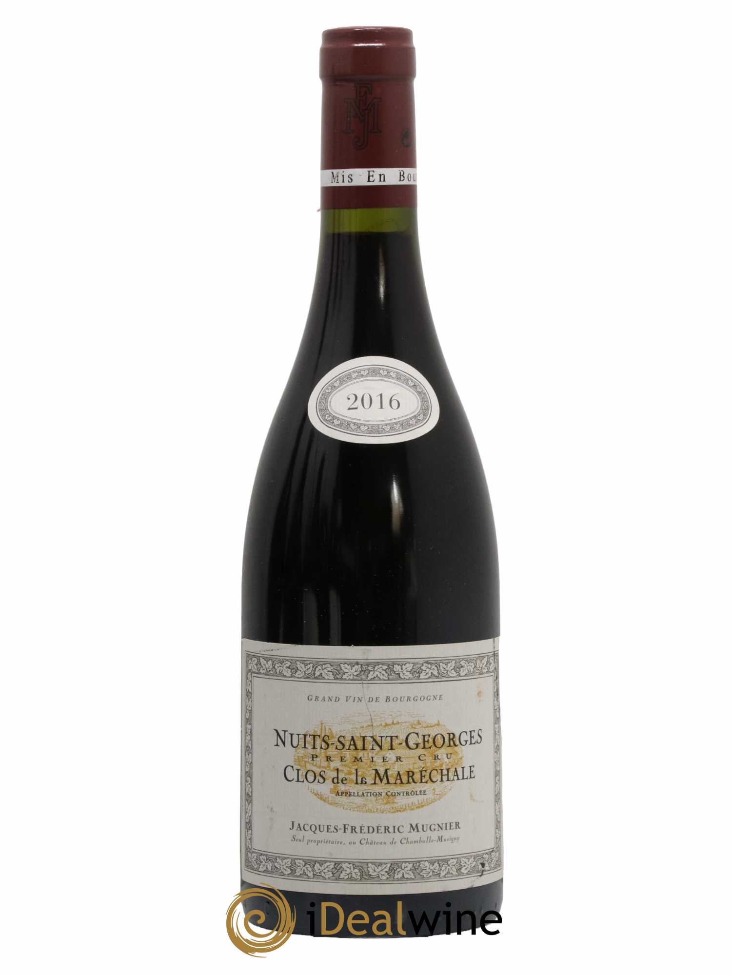 Nuits-Saint-Georges 1er Cru Clos de La Maréchale Jacques-Frédéric Mugnier 2016 - Lot de 1 bouteille - 0