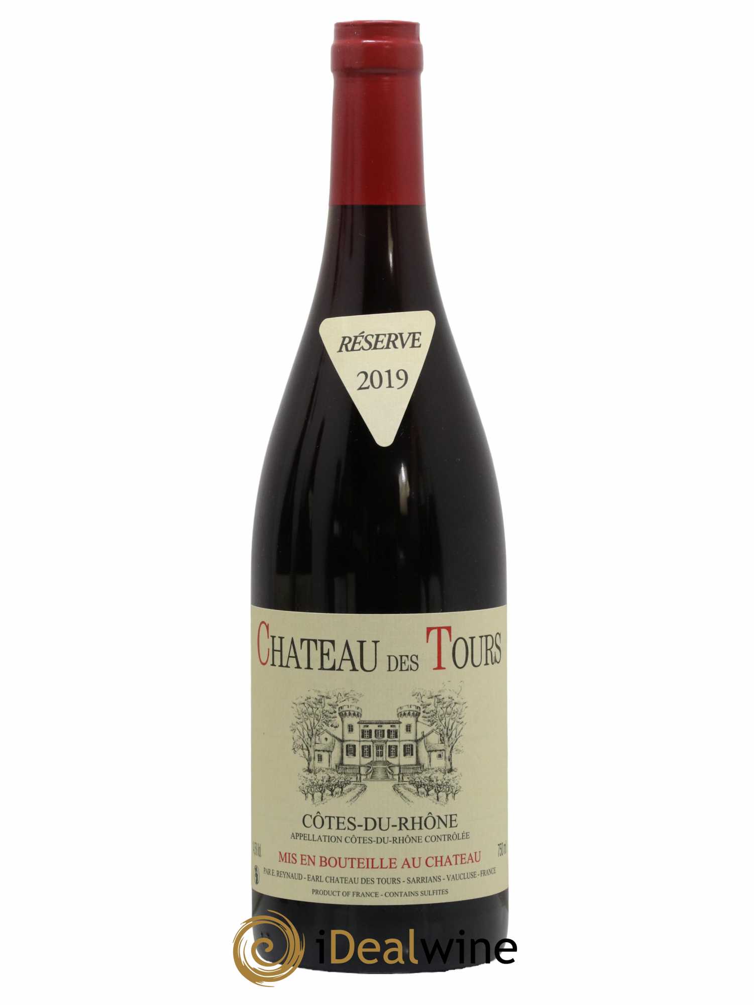 Côtes-du-Rhône Château des Tours Emmanuel Reynaud 2019 - Lot de 1 bouteille - 0
