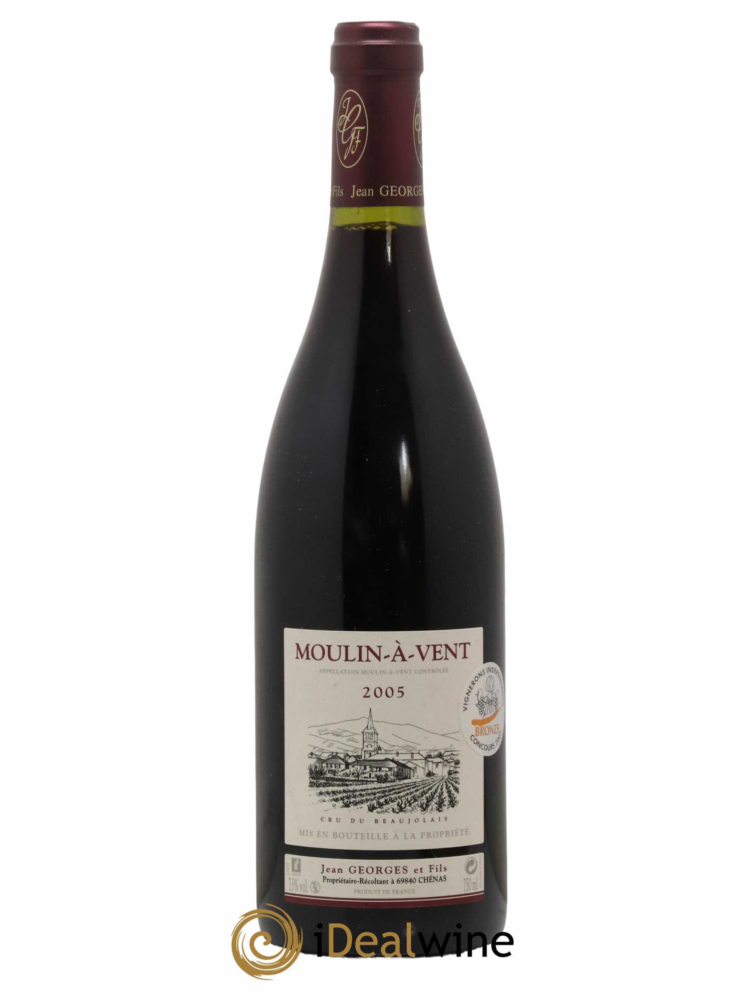 Moulin-à-Vent Domaine Jean Georges 2005 - Lot de 1 bouteille - 0