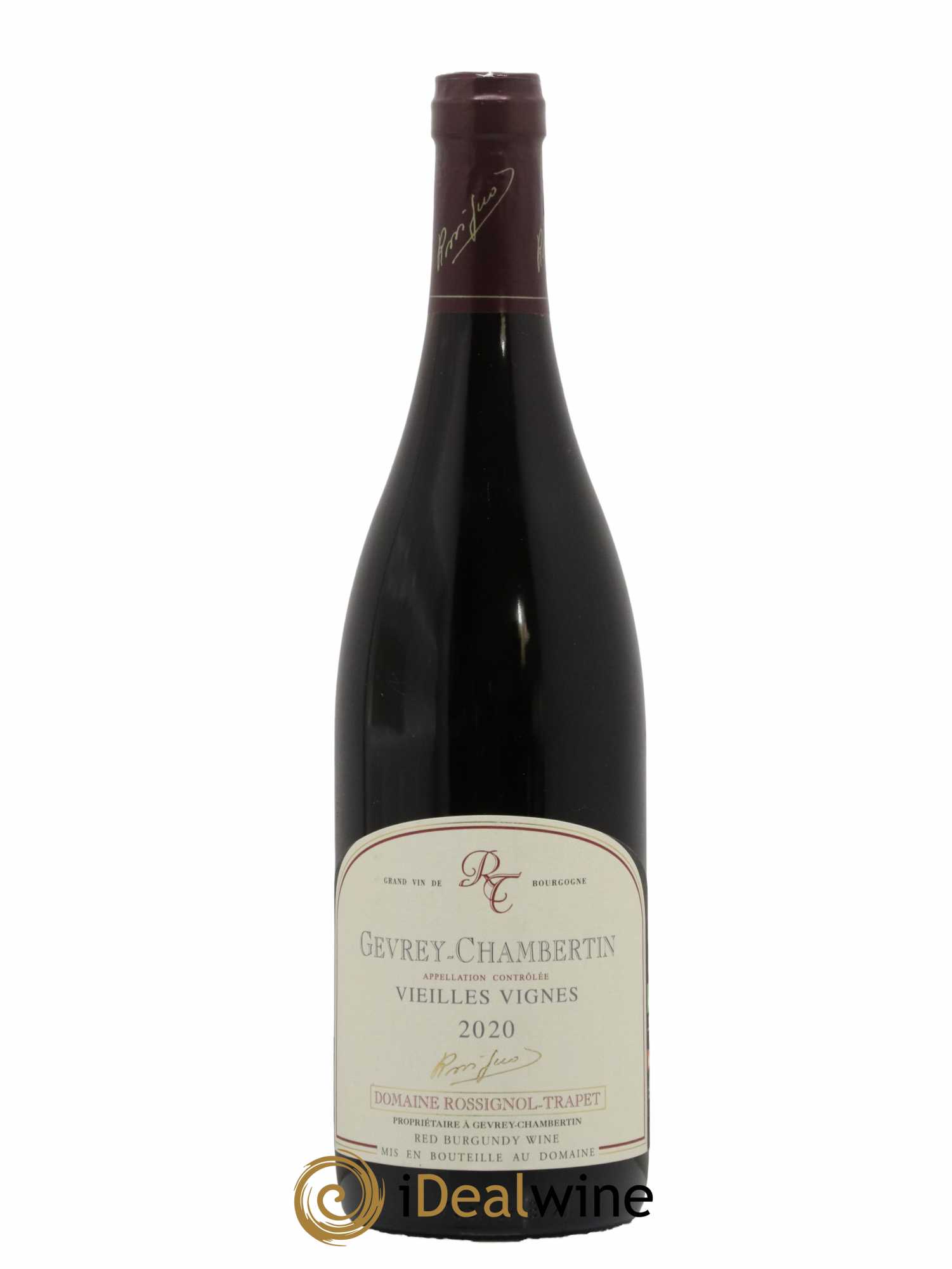 Gevrey-Chambertin Vieilles vignes Rossignol-Trapet (Domaine) 2020 - Lot de 1 bouteille - 0
