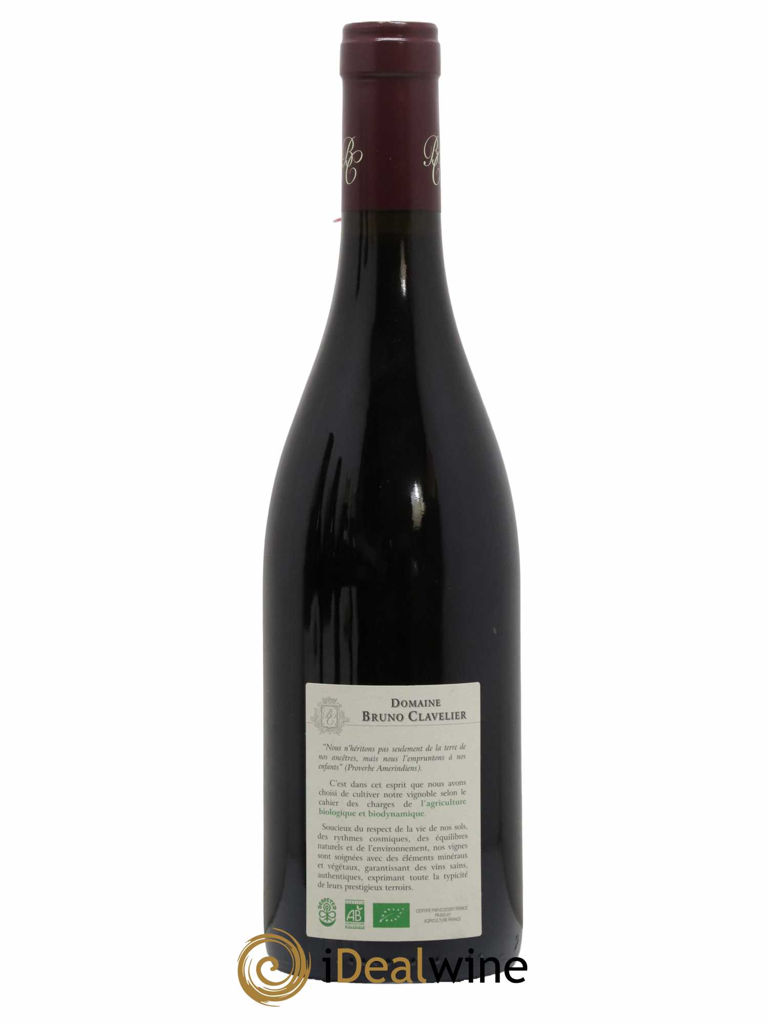 Vosne-Romanée 1er Cru Aux Brulées Vieilles Vignes Bruno Clavelier 2020 - Lot de 1 bouteille - 1