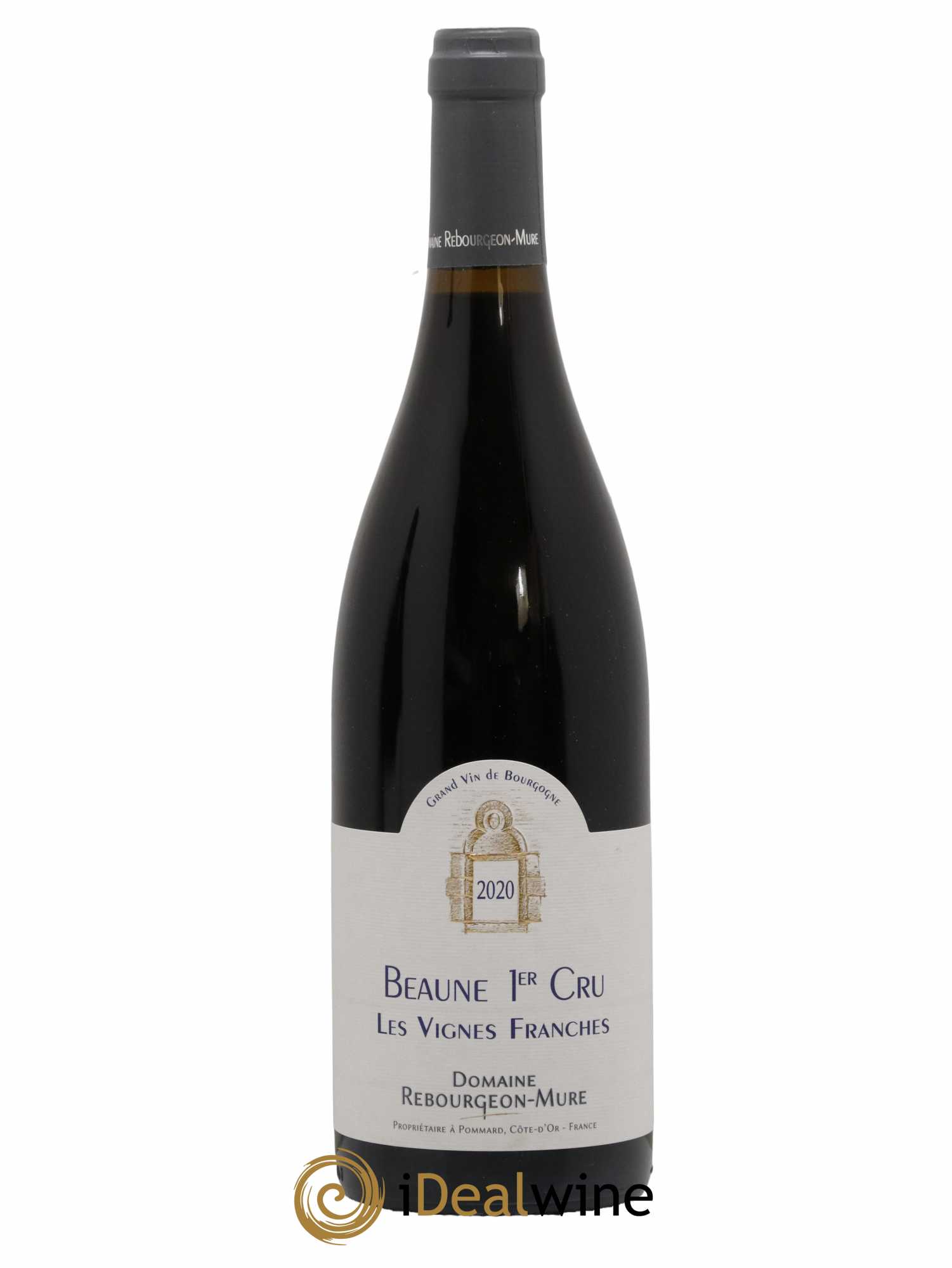 Beaune 1er Cru Les Vignes Franches Domaine Rebourgeon-Mure 2020 - Lot de 1 bouteille - 0