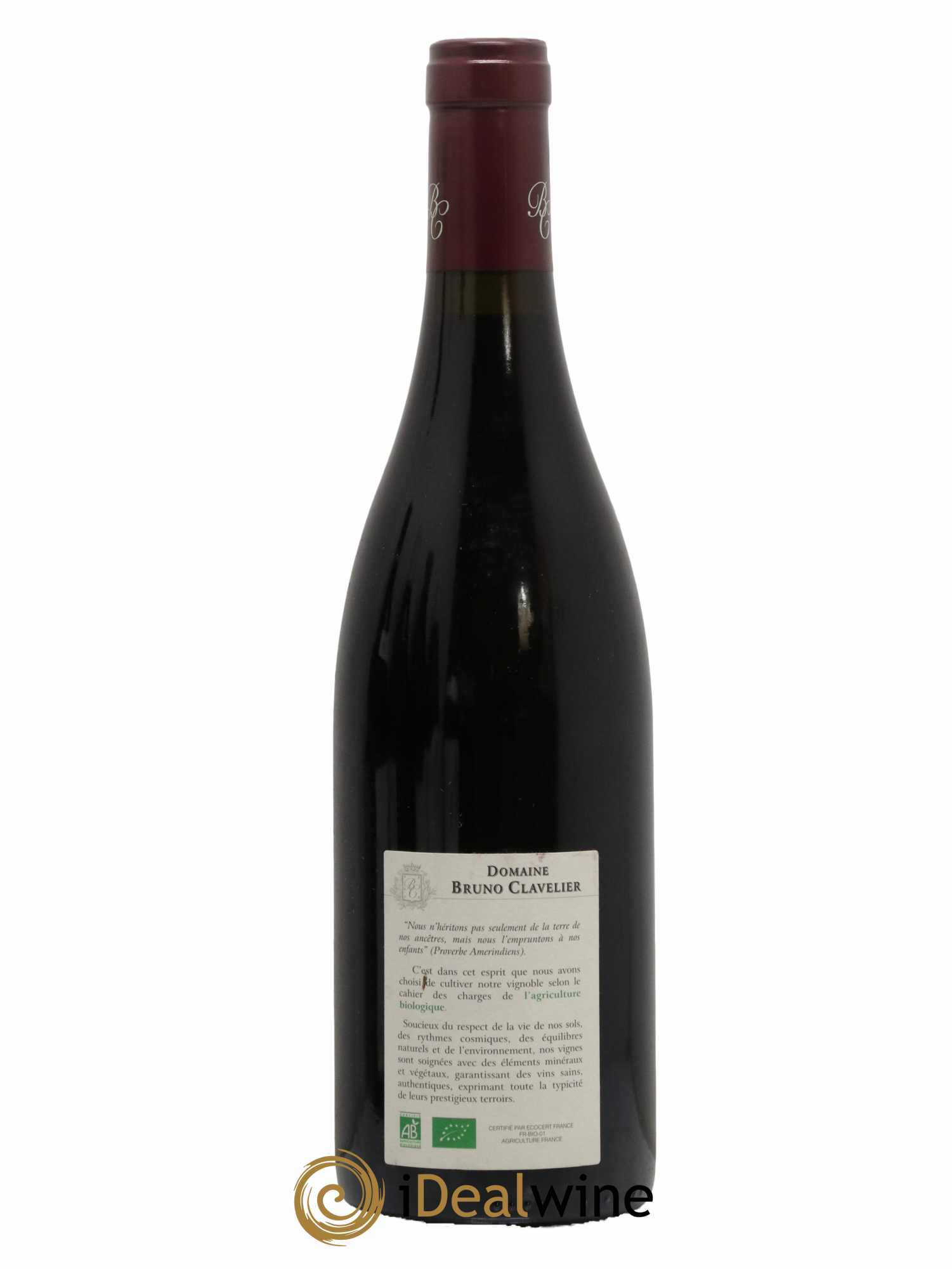 Vosne-Romanée 1er Cru Aux Brulées Vieilles Vignes Bruno Clavelier 2015 - Lot de 1 bouteille - 1