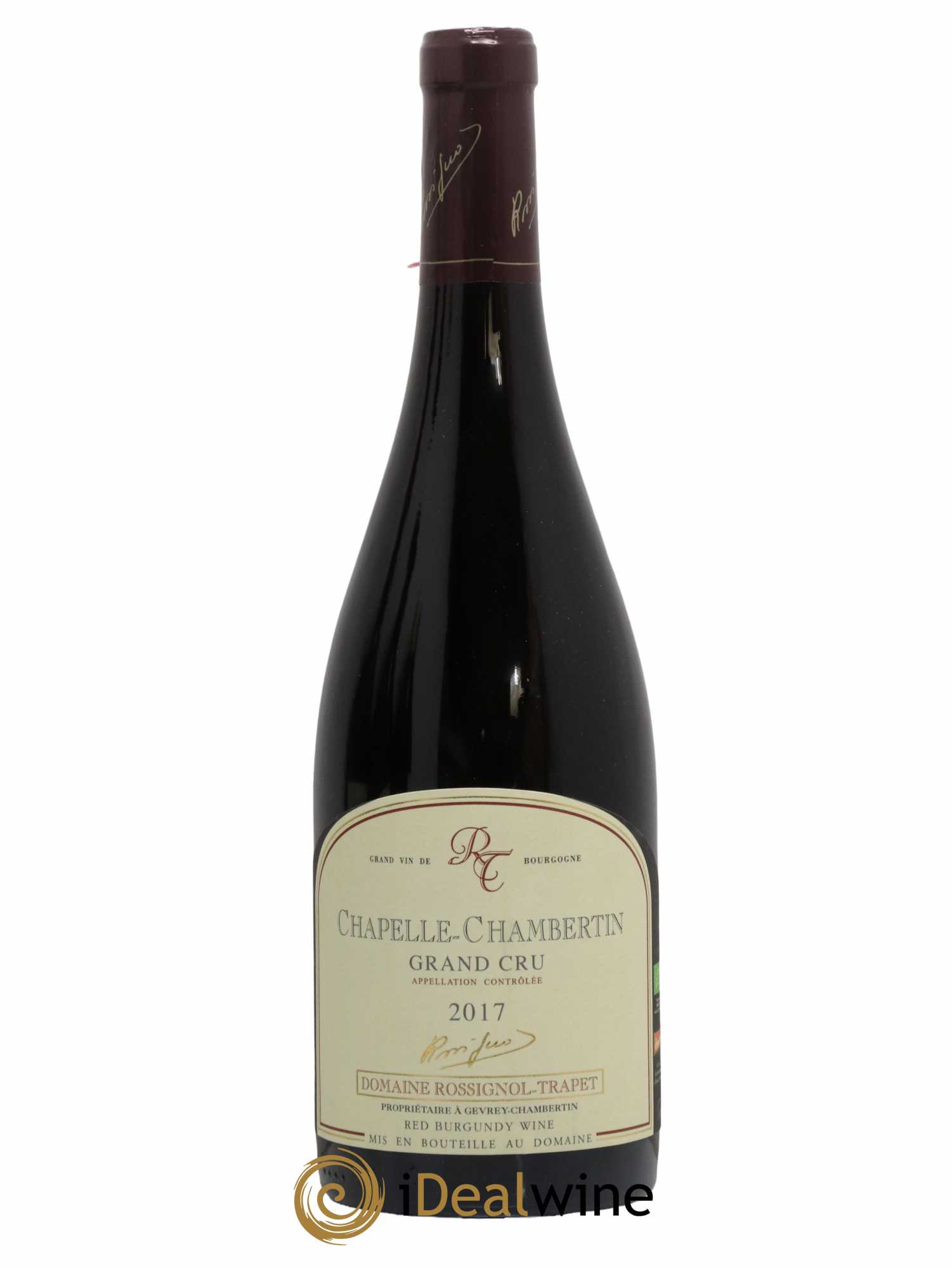 Chapelle-Chambertin Grand Cru Rossignol-Trapet (Domaine) 2017 - Lot de 1 bouteille - 0