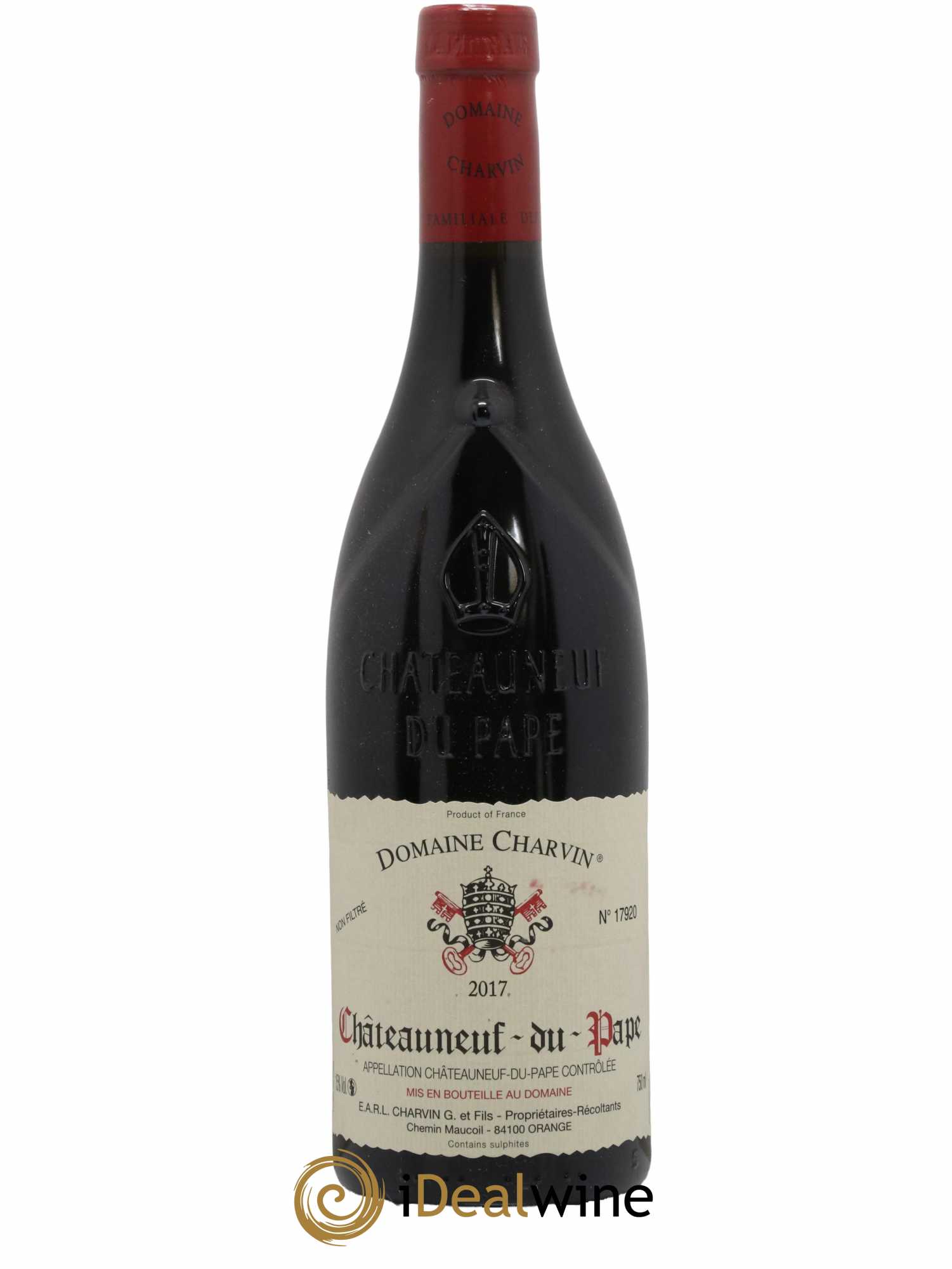 Châteauneuf-du-Pape Charvin (Domaine) 2017 - Lot de 1 bouteille - 0