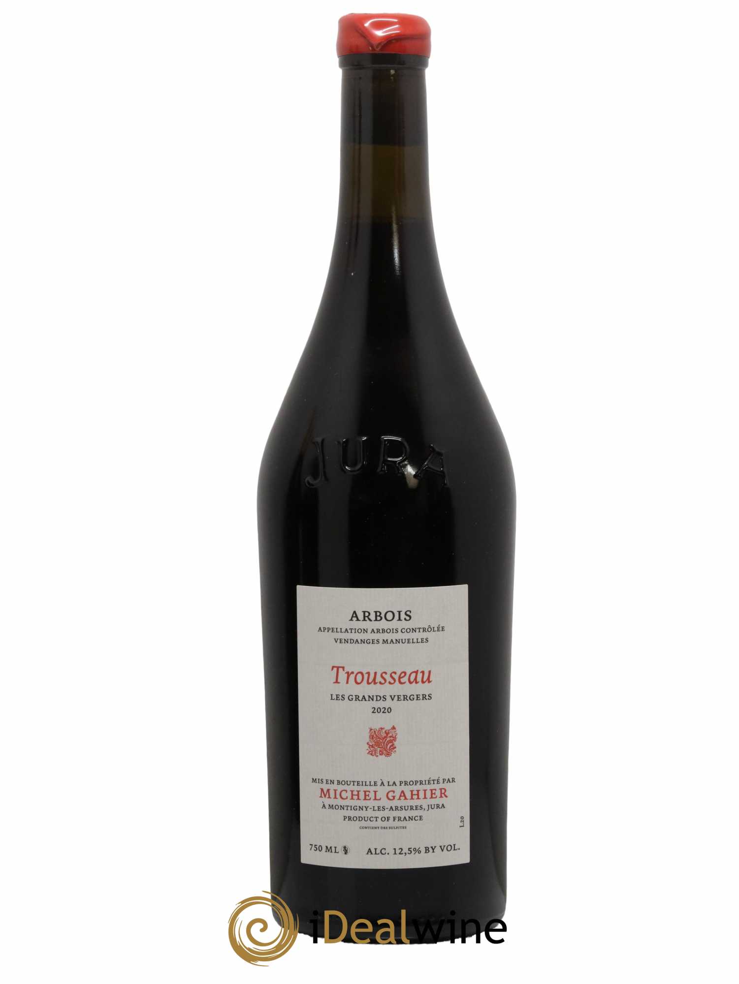 Arbois Trousseau Les Grands Vergers Michel Gahier 2020 - Lot de 1 bouteille - 0