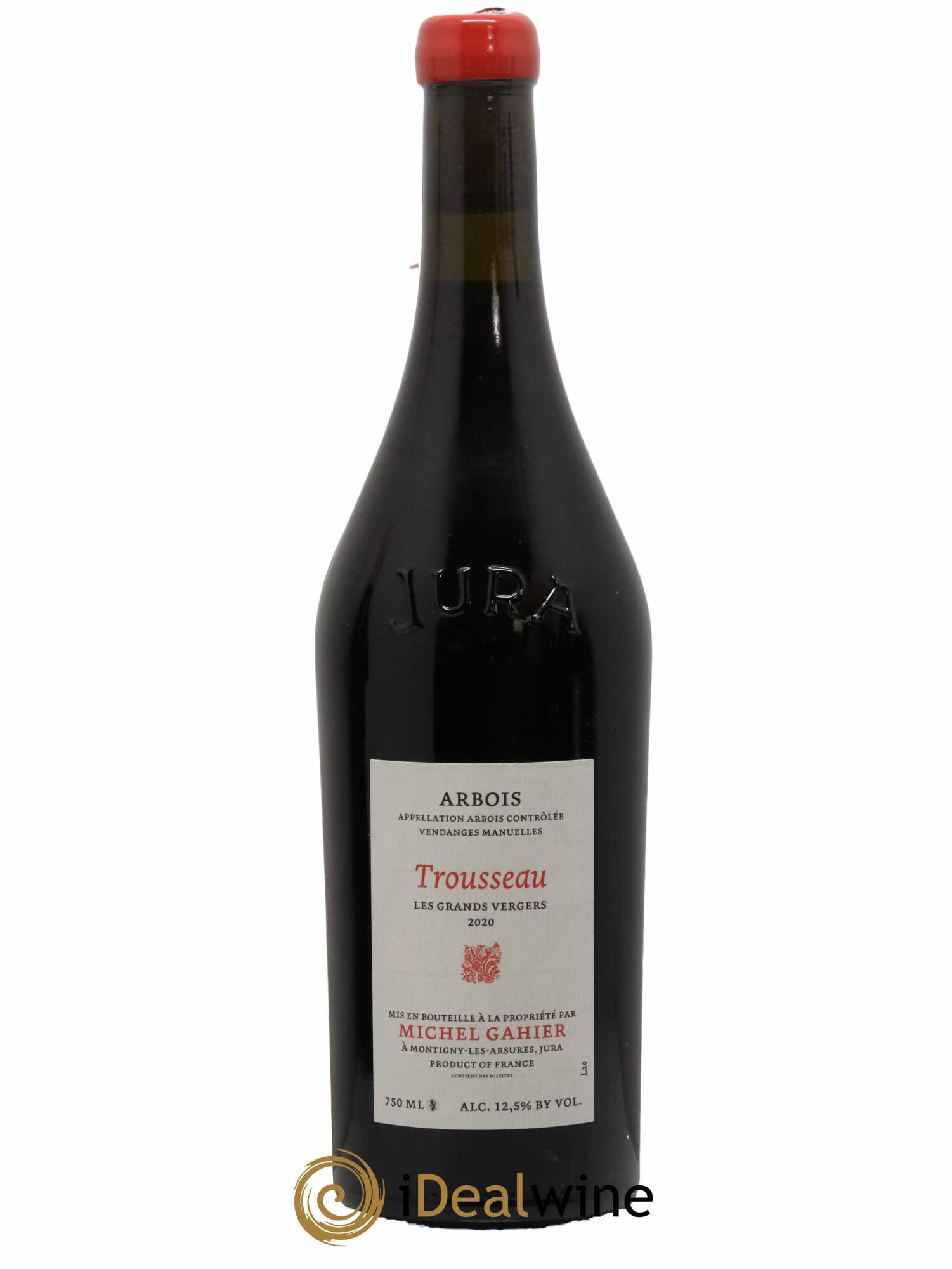Arbois Trousseau Les Grands Vergers Michel Gahier 2020 - Lot de 1 bouteille - 0