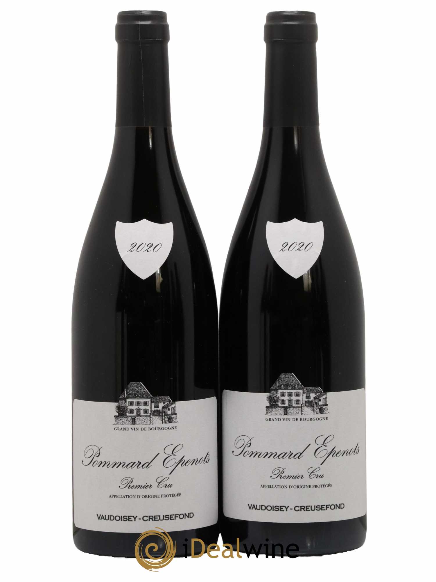 Pommard 1er Cru Epenots Domaine Vaudoisey-Creusefond 2020 - Lot de 2 bouteilles - 0