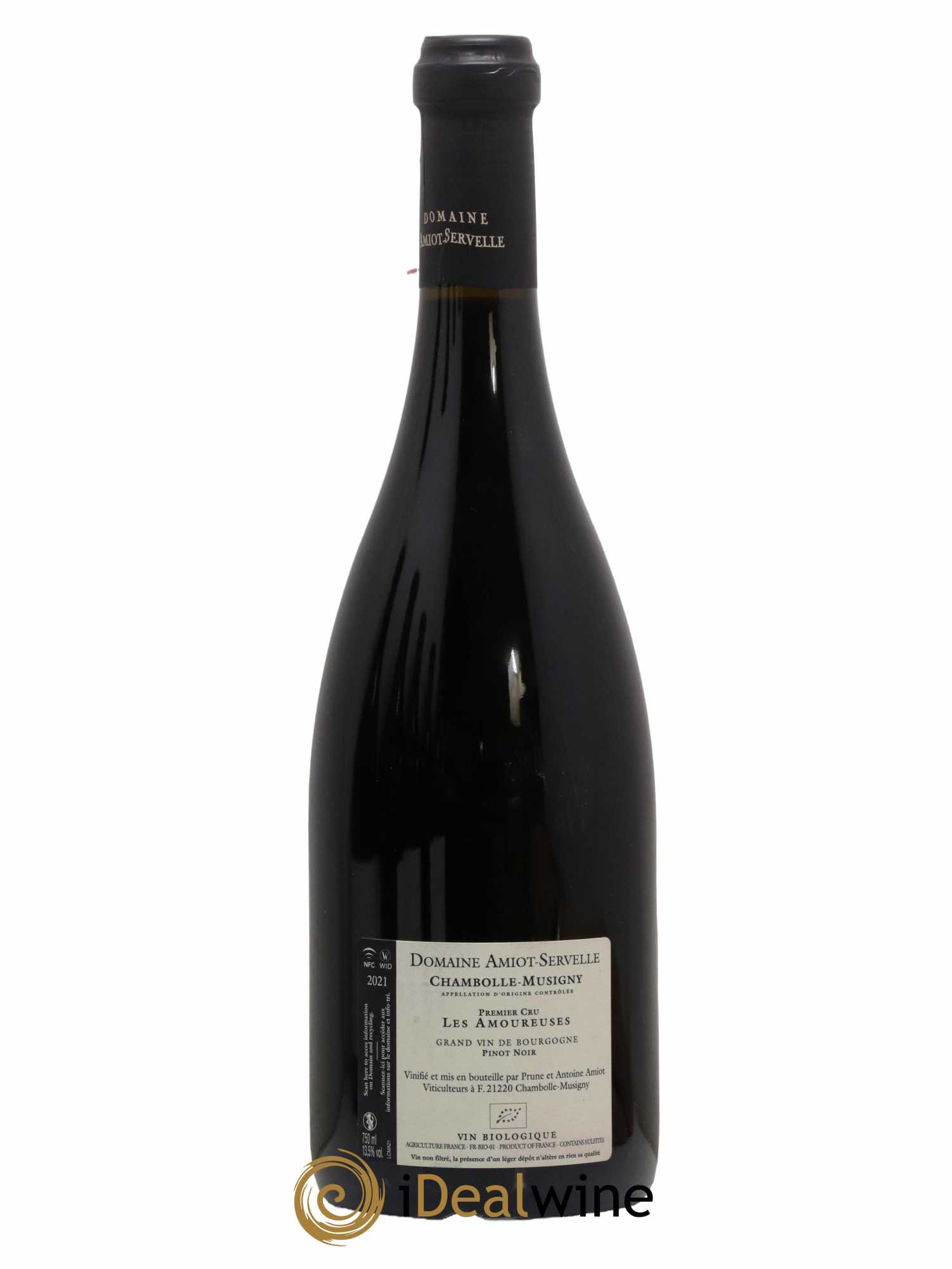 Chambolle-Musigny 1er Cru Les Amoureuses Amiot-Servelle 2021 - Lot de 1 bouteille - 1