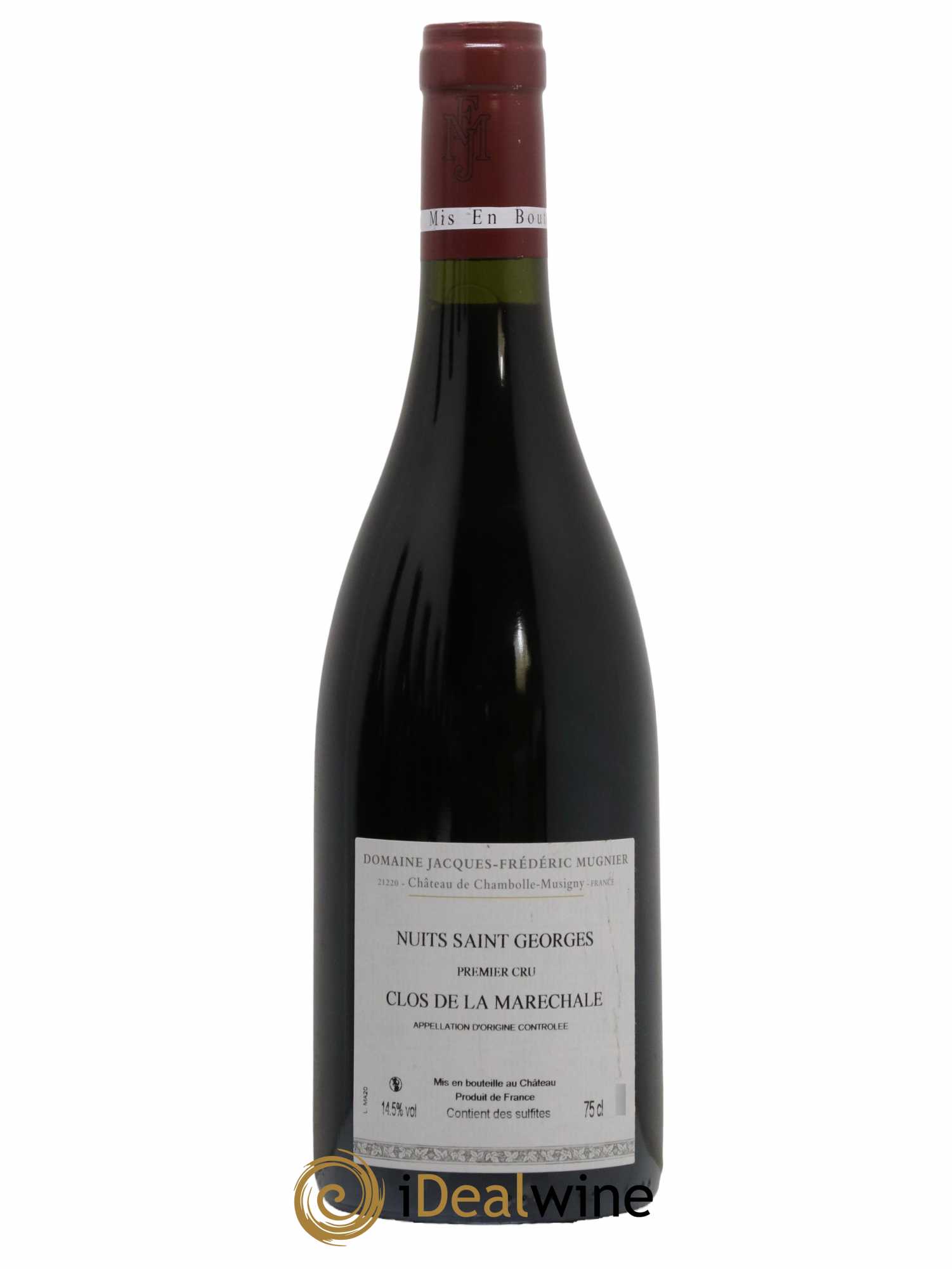 Nuits-Saint-Georges 1er Cru Clos de La Maréchale Jacques-Frédéric Mugnier 2020 - Lot de 1 bouteille - 1