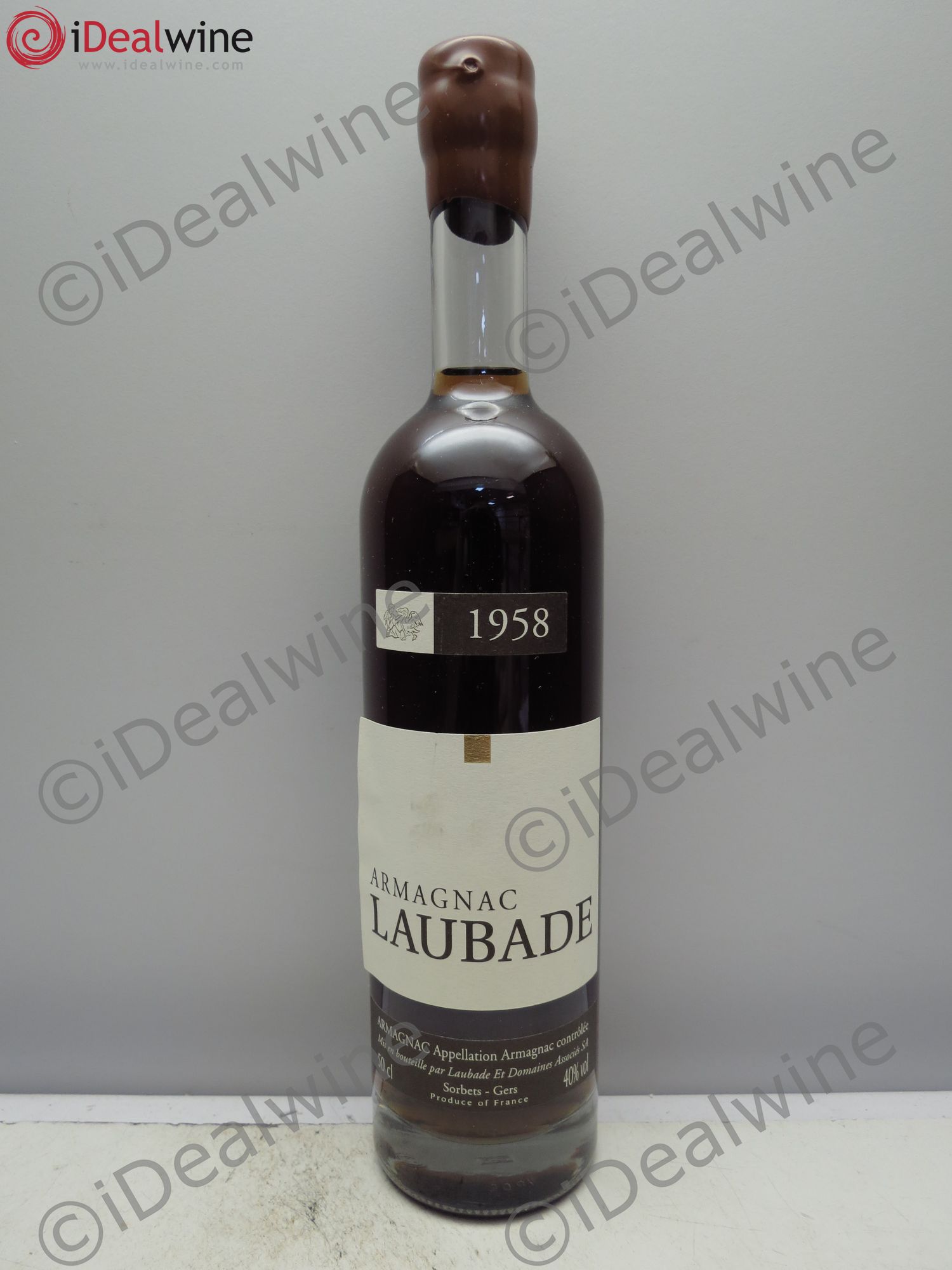 Armagnac Laubade (50cl) 1958 - Posten von 1 Flasche - 0
