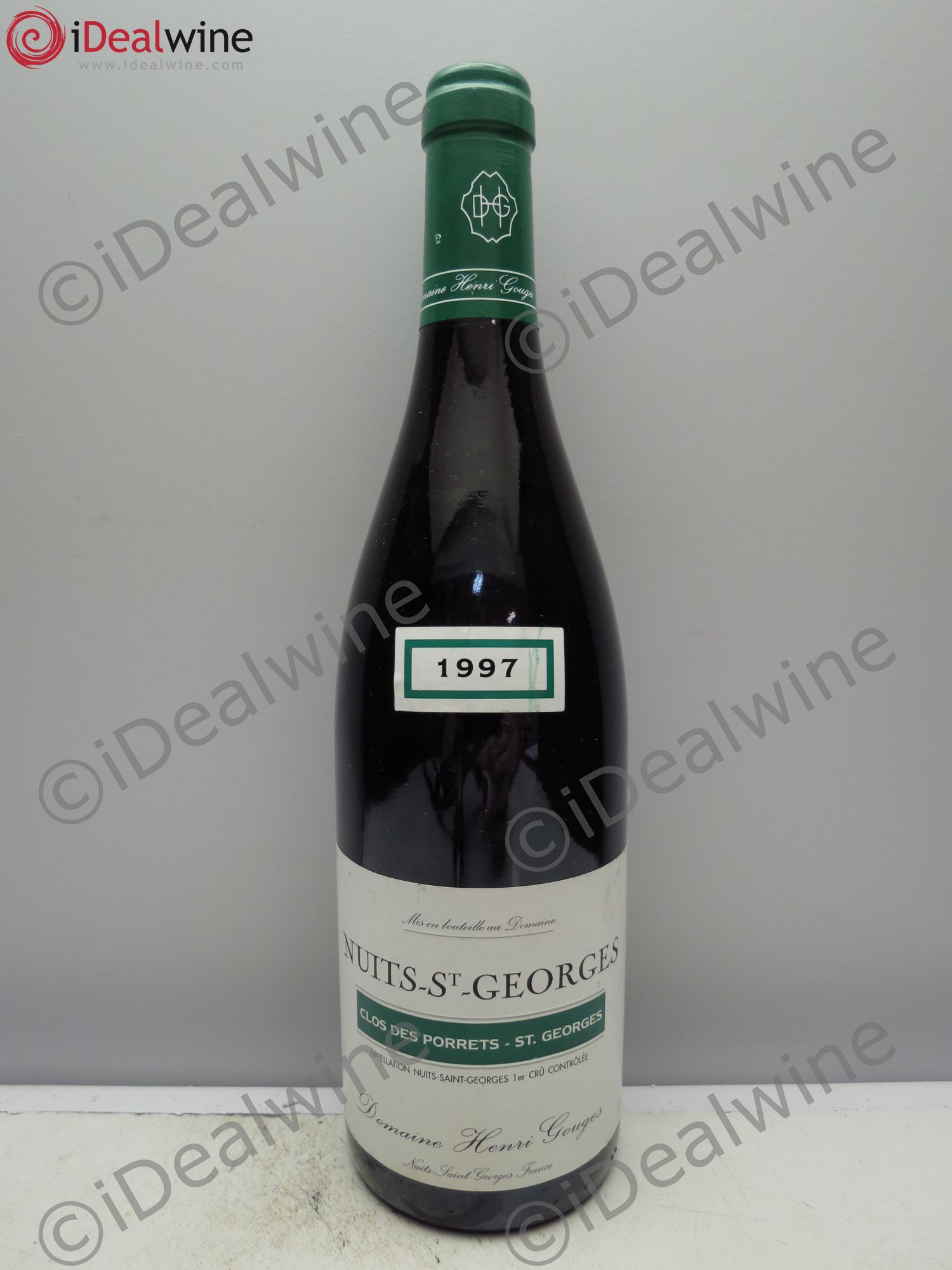 Nuits-Saint-Georges 1er Cru Clos des Porrets St Georges Henri Gouges 1997 - Posten von 1 Flasche - 0