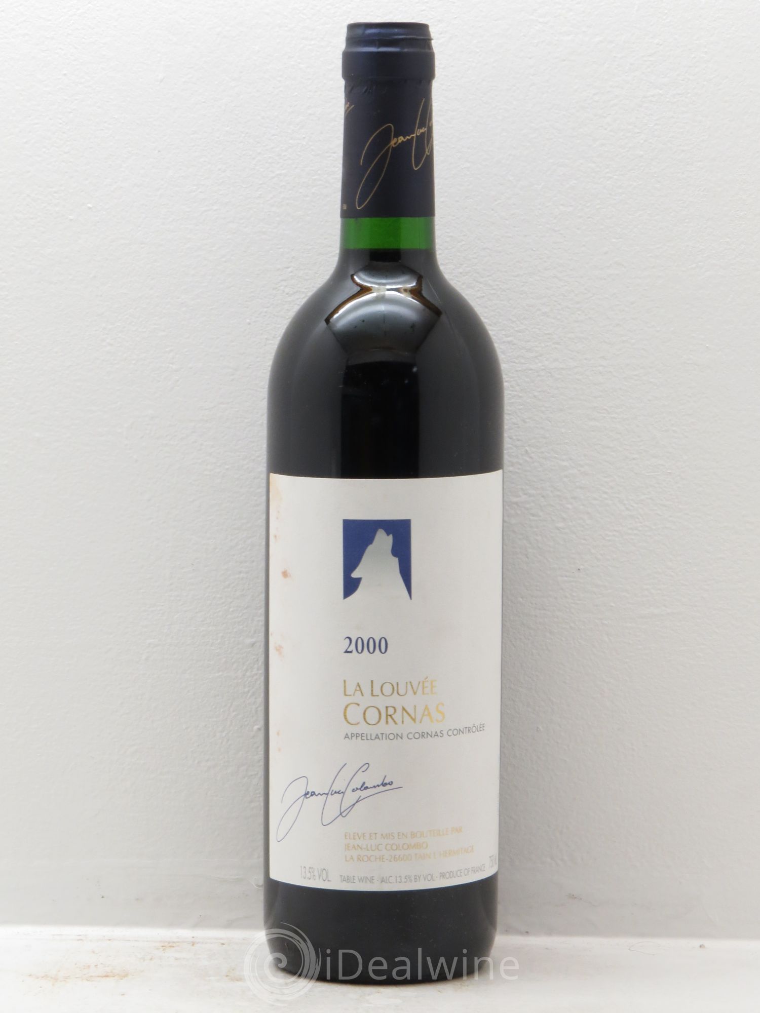 Cornas La Louvée Jean-Luc Colombo 2000 - Lot de 1 bouteille - 0