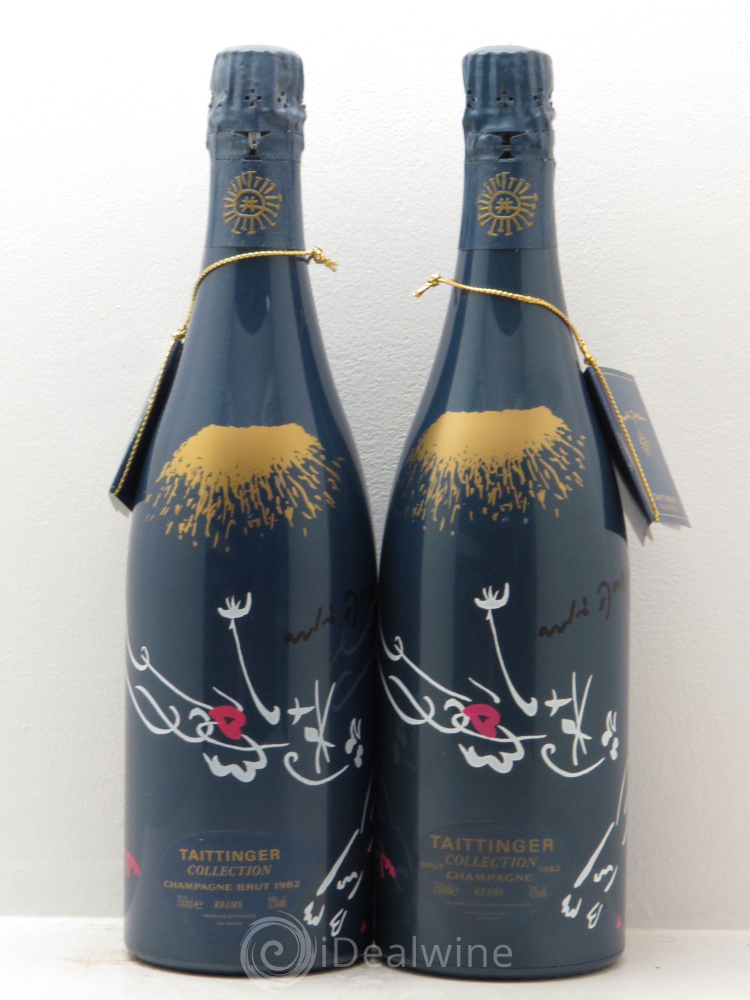 1982 - Collection Masson Taittinger 1982 - Lot de 2 bouteilles - 0
