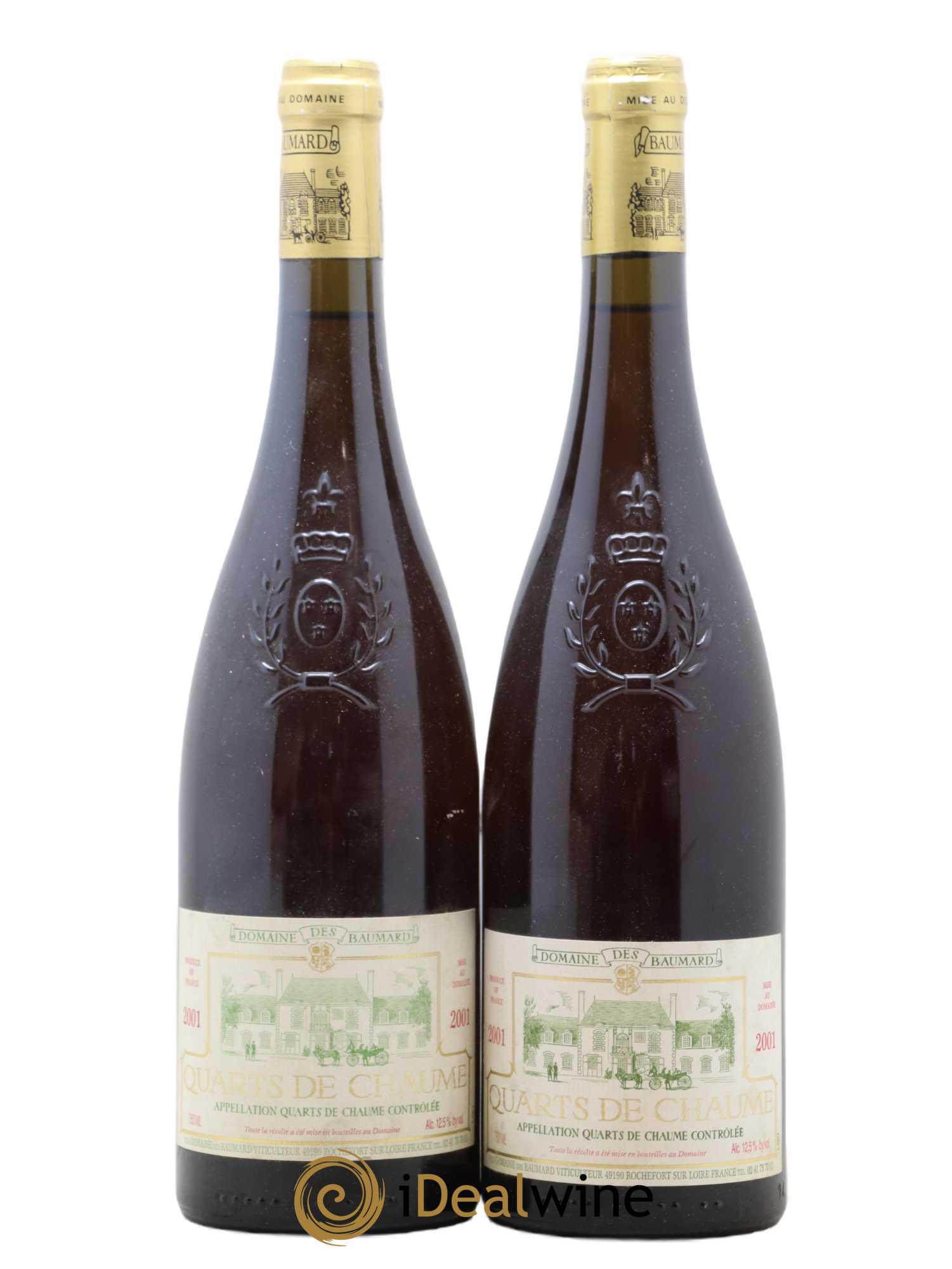 Quarts de Chaume Baumard (Domaine des) 2001 - Lotto di 2 bottiglie - 0