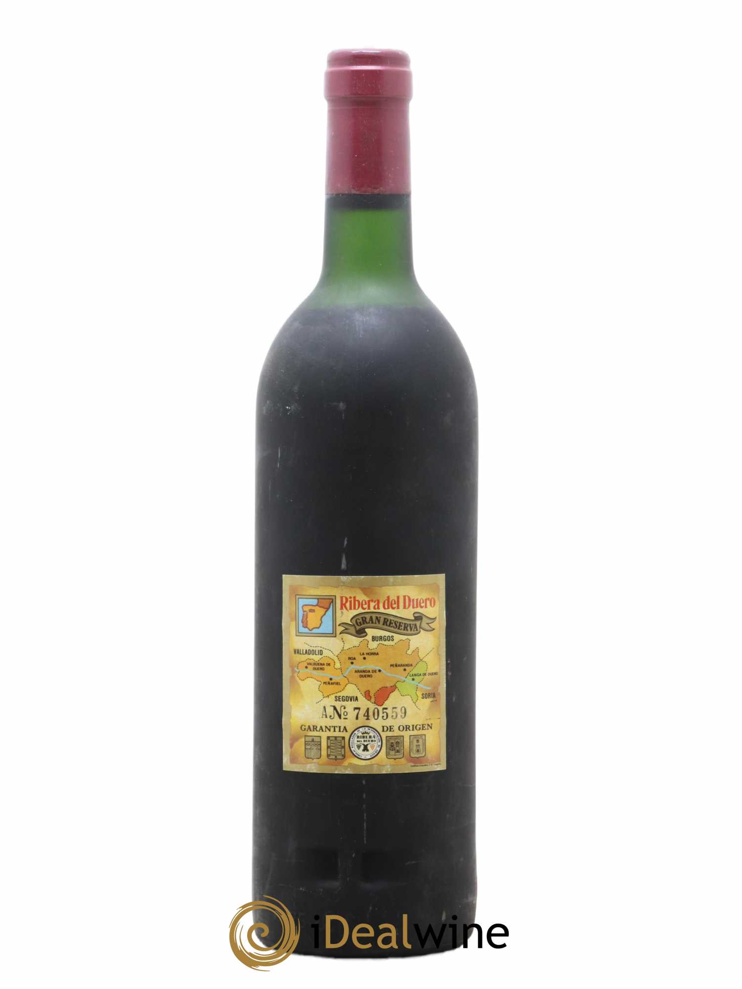 Ribera Del Duero Vega Sicilia Unico Reserva Especial Famille Alvarez 1989 - Lot de 1 bouteille - 1