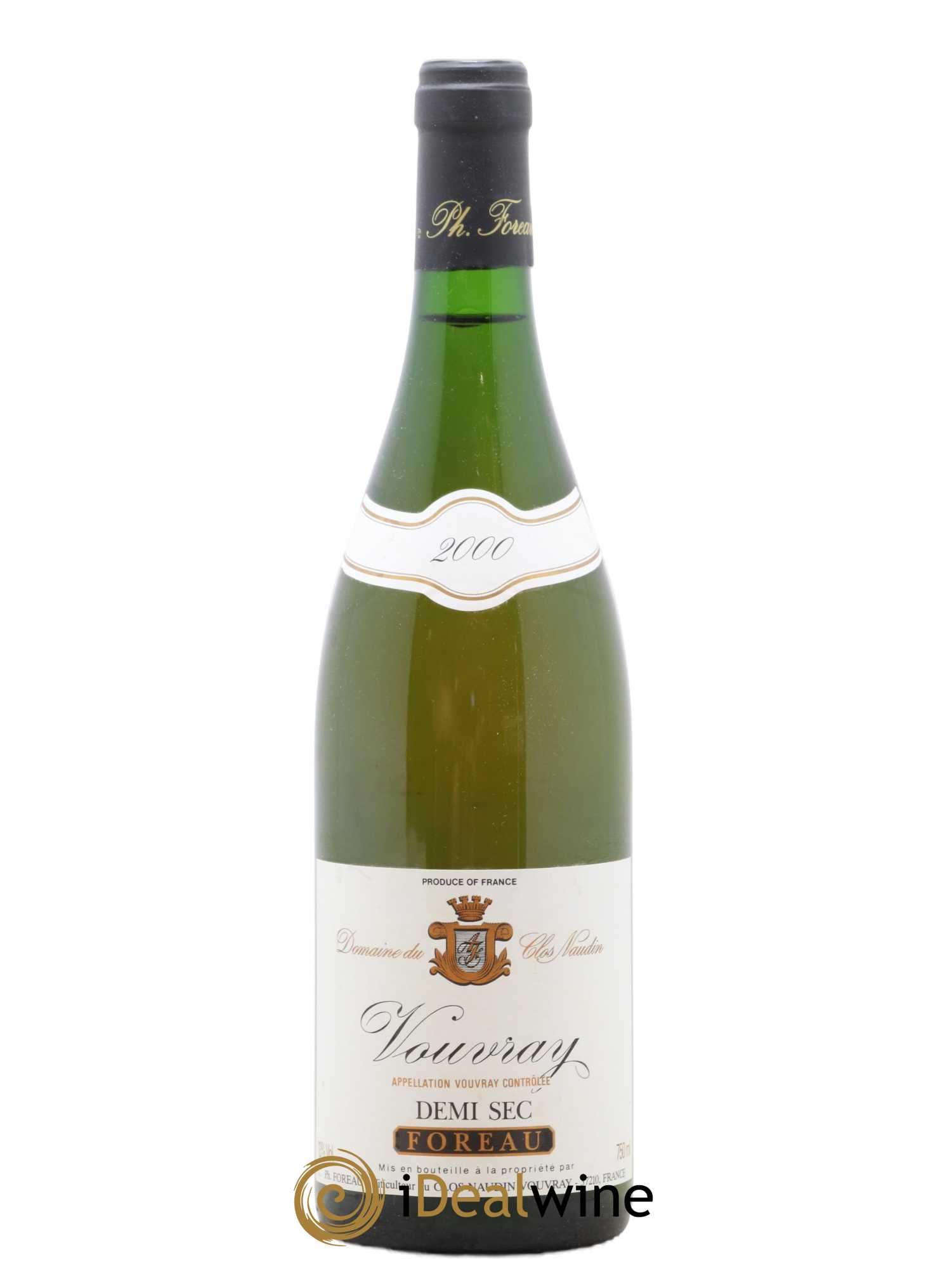 Vouvray Demi-Sec Clos Naudin - Philippe Foreau (sans prix de réserve) 2000 - Lot de 1 bouteille - 0