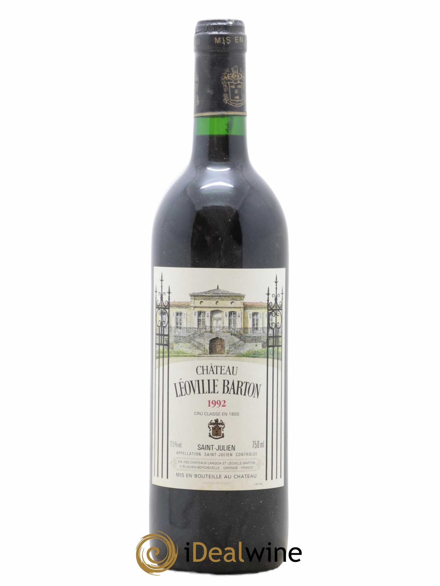 Château Léoville Barton 2ème Grand Cru Classé 1992 - Lot of 1 bottle - 0