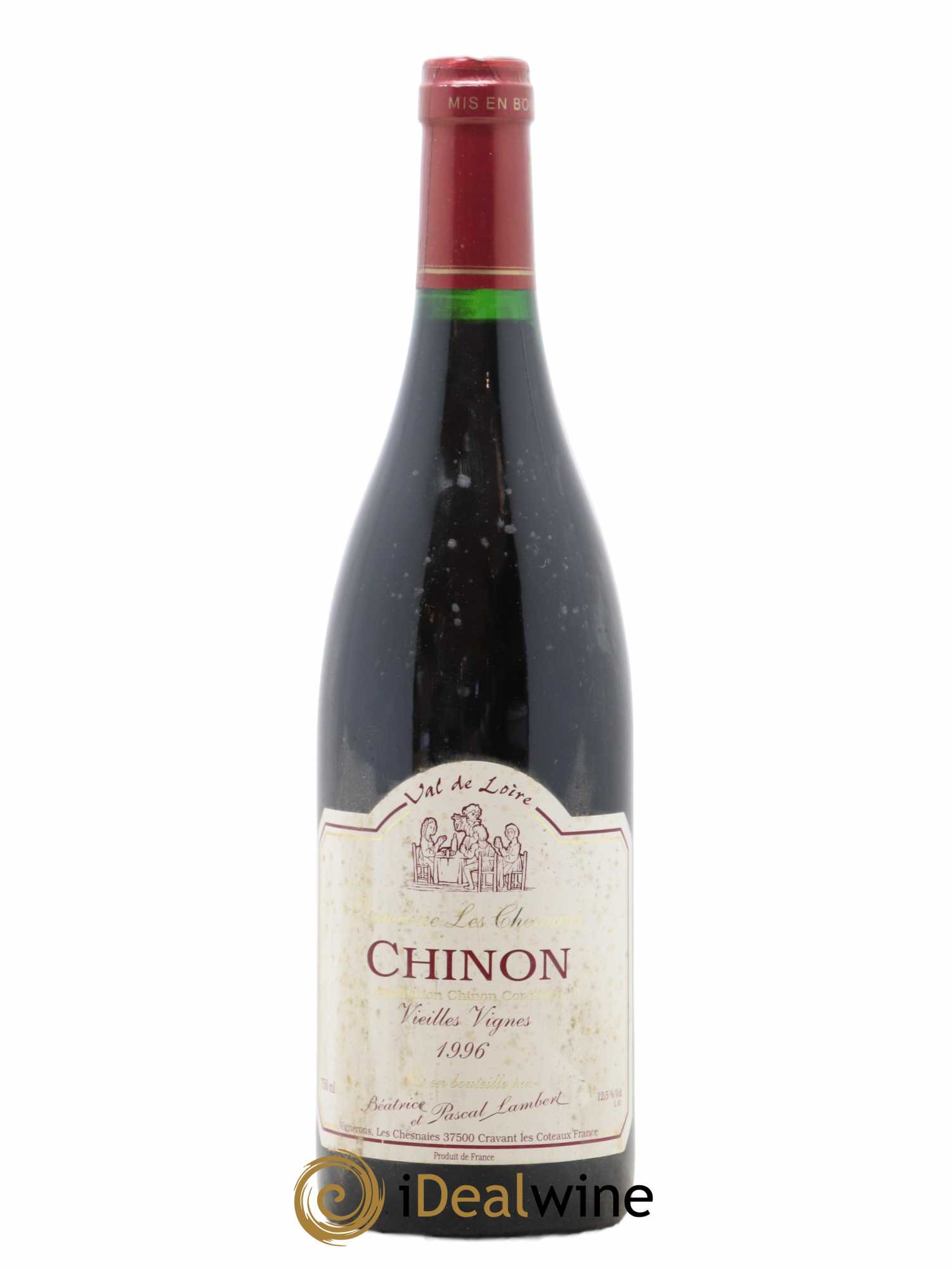 Chinon Vieilles Vignes Lambert 1996 - Posten von 1 Flasche - 0