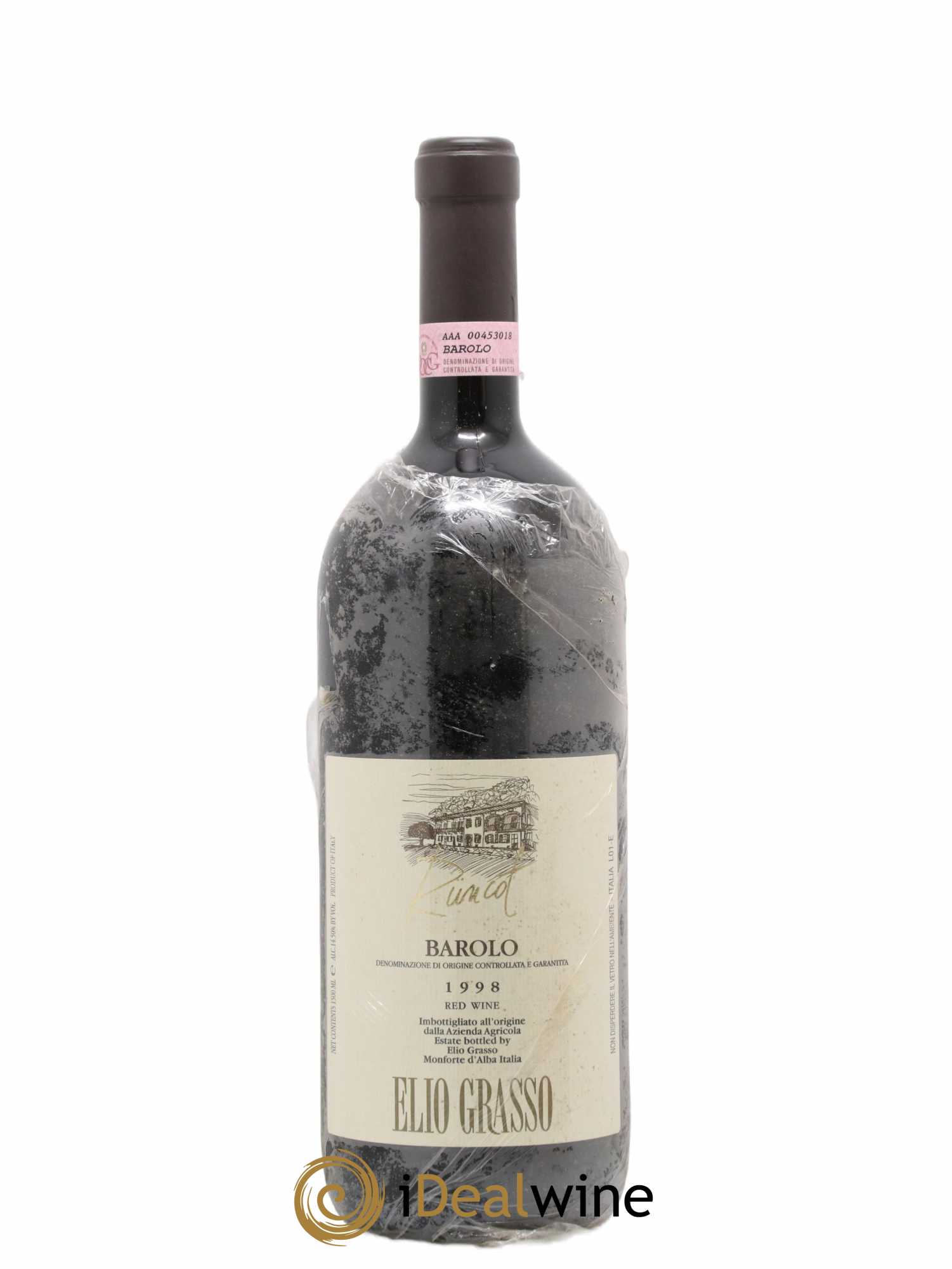 Barolo Runcot Grasso 1998 - Lot de 1 magnum - 0