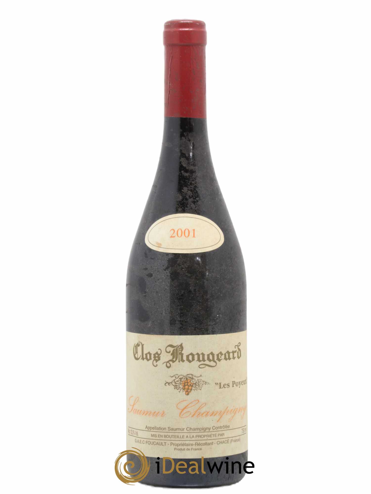 Saumur-Champigny Les Poyeux Clos Rougeard 2001 - Lot de 1 bouteille - 0