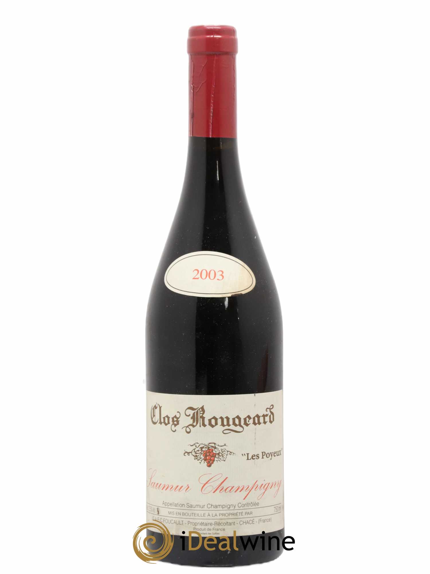 Saumur-Champigny Les Poyeux Clos Rougeard 2003 - Lot de 1 bouteille - 0