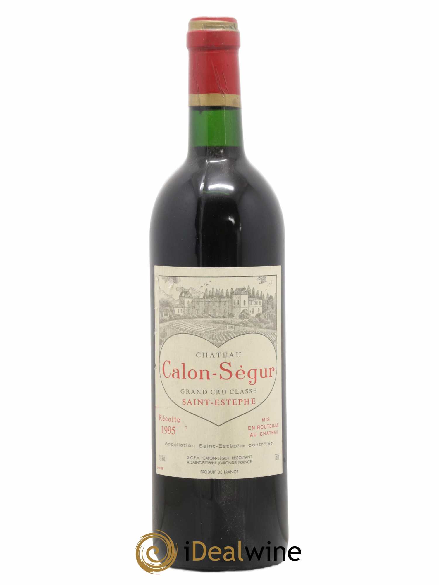 Château Calon Ségur 3ème Grand Cru Classé 1995 - Lot de 1 bouteille - 0