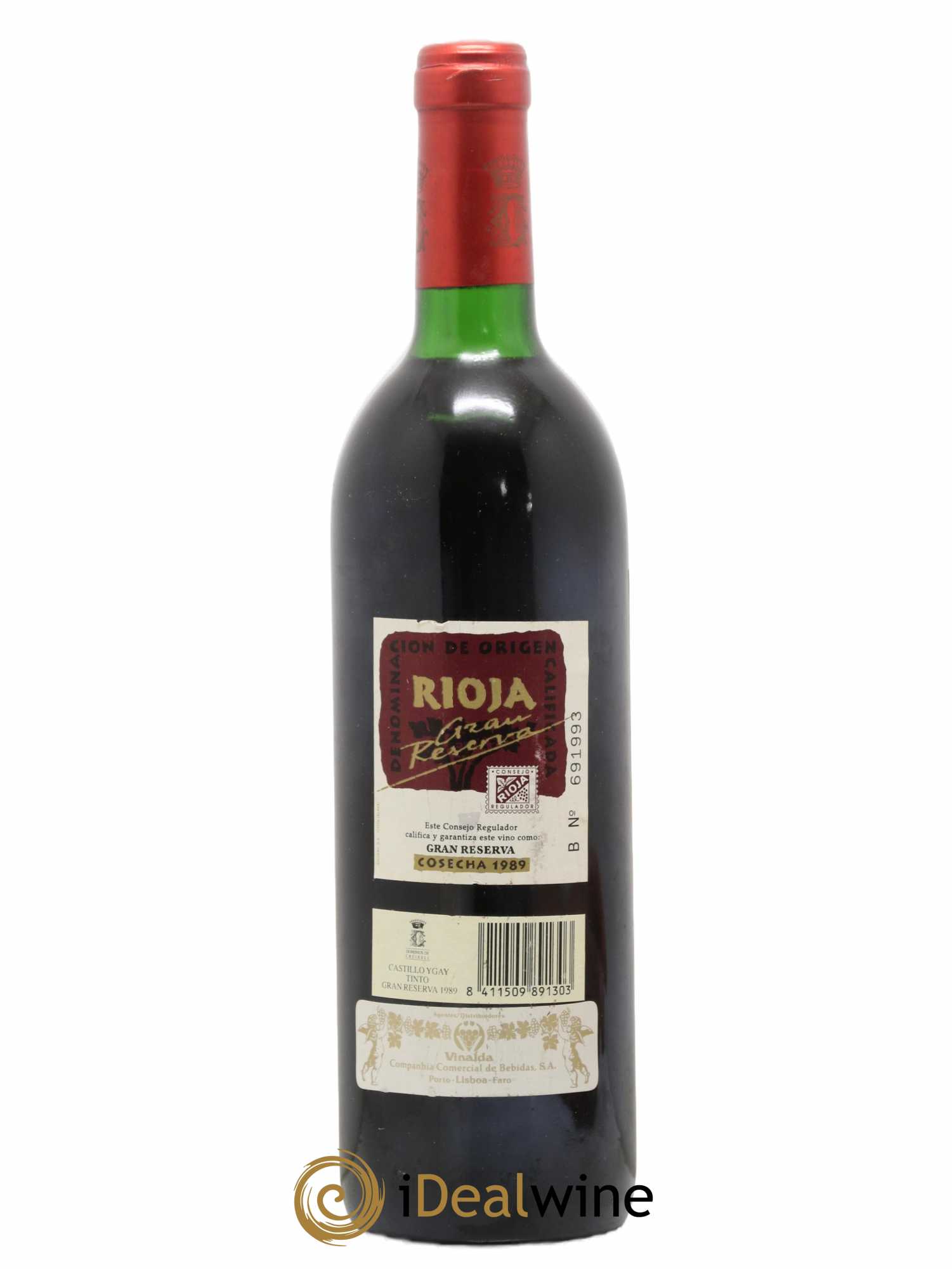Rioja DOCA Castillo Ygay Reserva Especial Marqués de Murrieta 1989 - Lot de 1 bouteille - 1