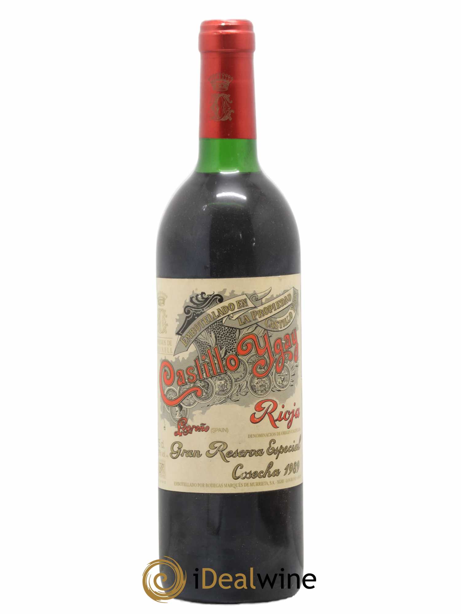 Rioja DOCA Castillo Ygay Reserva Especial Marqués de Murrieta 1989 - Lot de 1 bouteille - 0