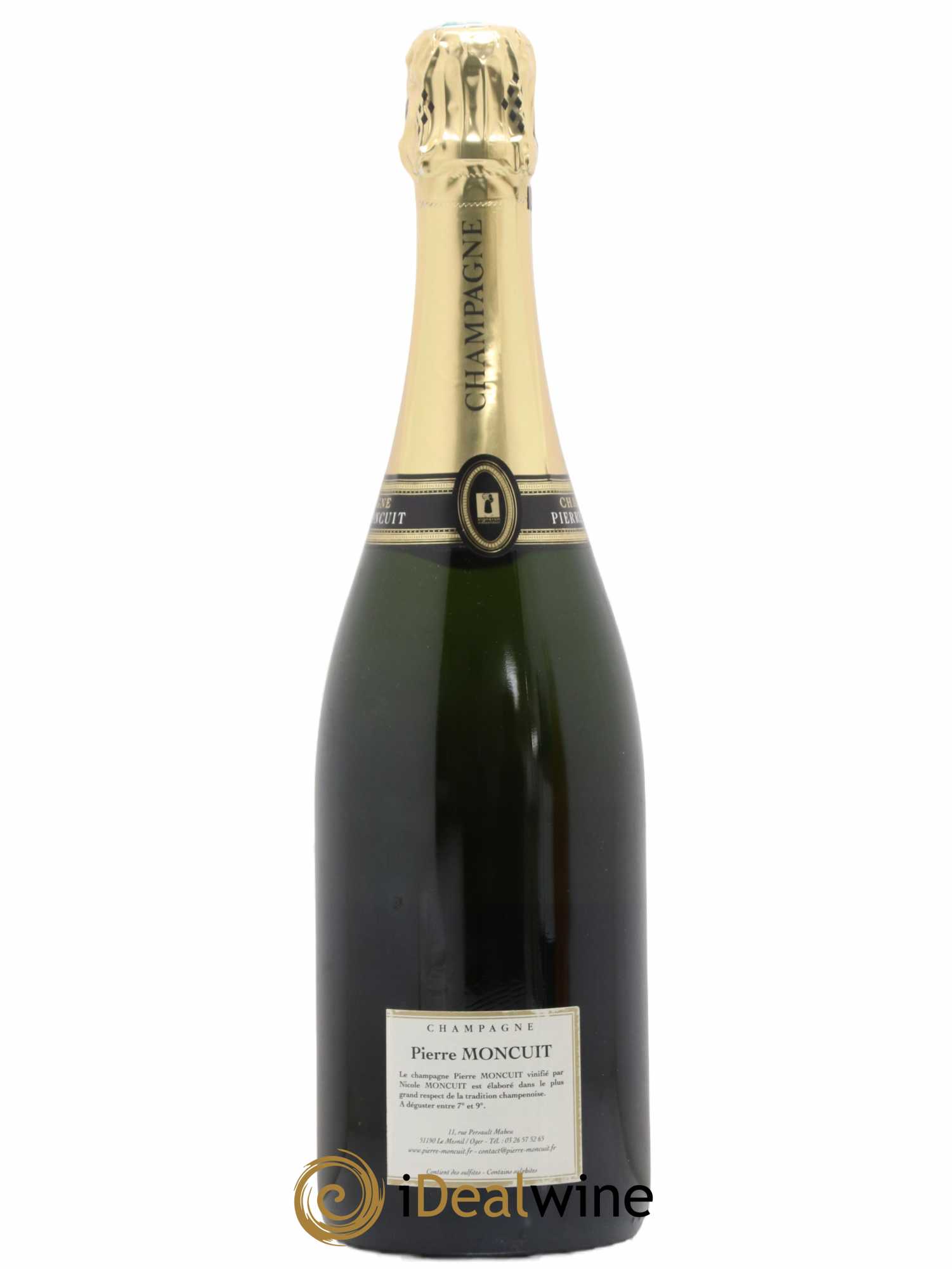 Cuvée Nicole Moncuit Vieilles Vignes Brut Pierre Moncuit 1996 - Lot de 1 bouteille - 1
