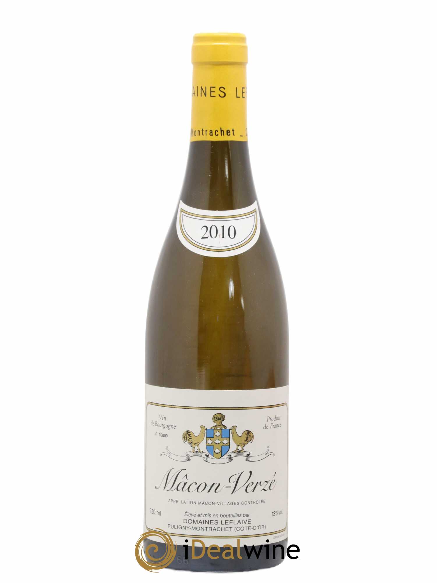 Mâcon Verzé Leflaive (Domaine) 2010 - Lot de 1 bouteille - 0