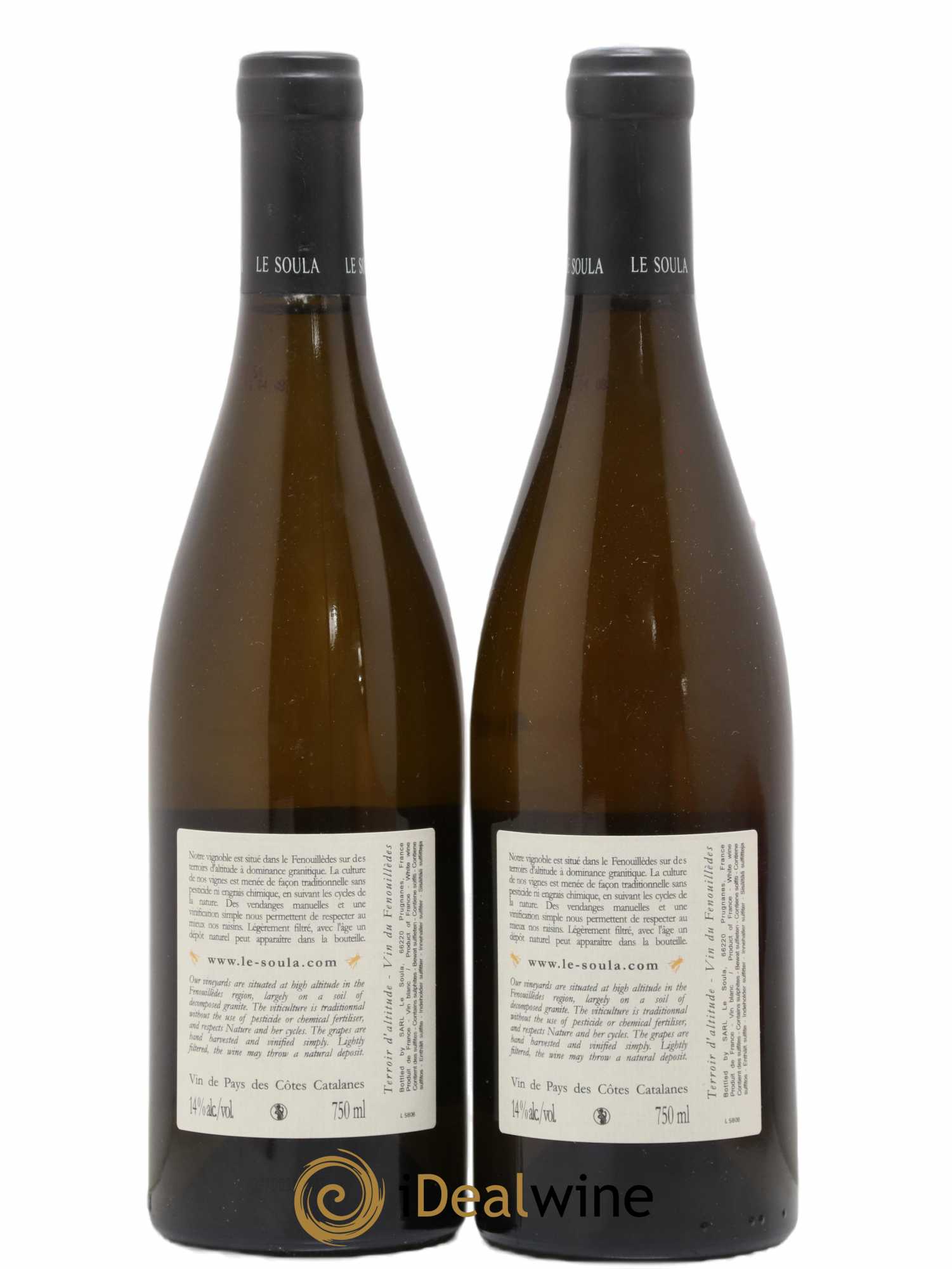 Côtes Catalanes Le Soula 2008 - Lot de 2 bouteilles - 1