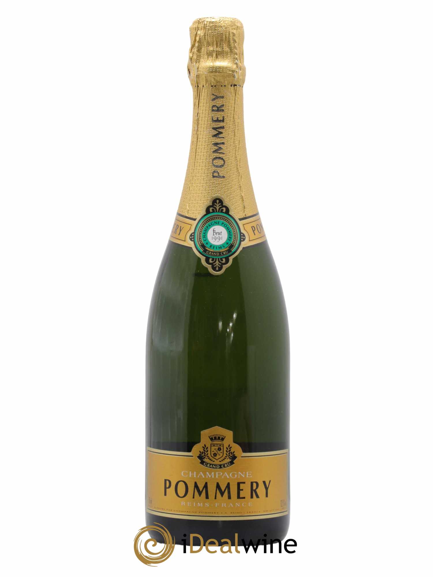 Brut Pommery 1991 - Lot de 1 bouteille - 0