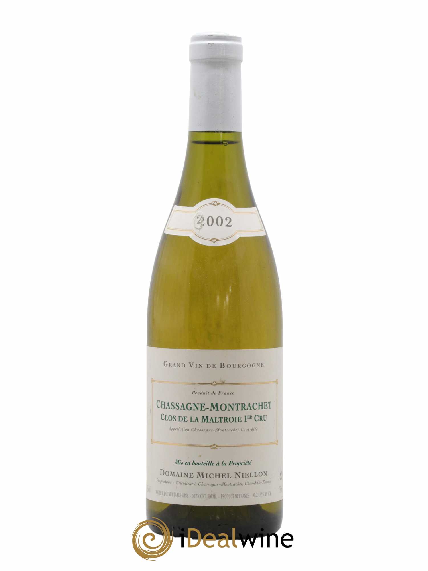 Chassagne-Montrachet 1er Cru Clos de la Maltroie Michel Niellon (Domaine) 2002 - Posten von 1 Flasche - 0