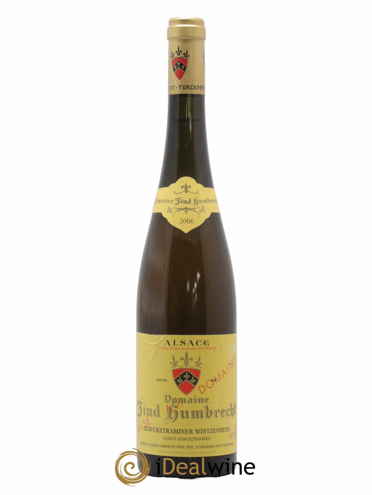 Gewurztraminer Wintzenheim Zind Humbrecht 2006 - Lot de 1 bouteille - 0