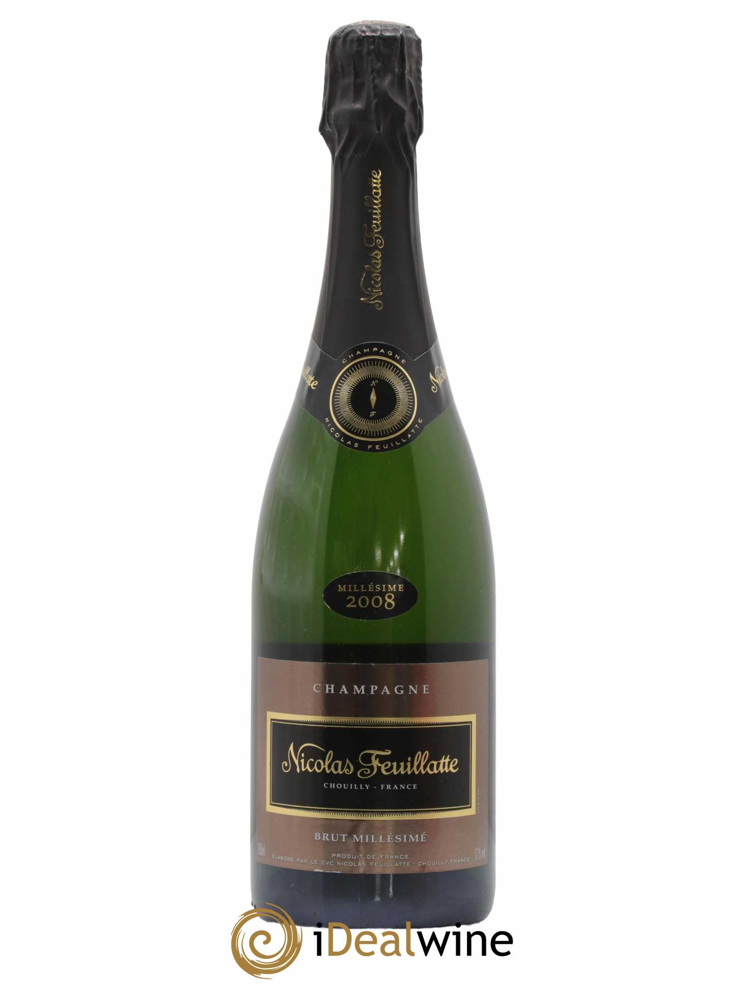 Champagne Nicolas Feuillate 2008 - Posten von 1 Flasche - 0