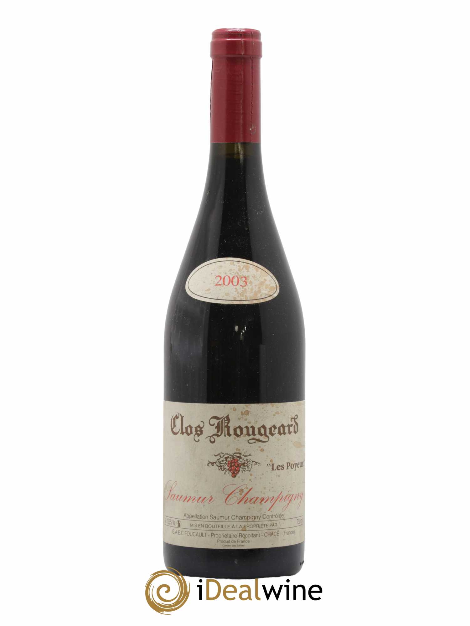Saumur-Champigny Les Poyeux Clos Rougeard 2003 - Posten von 1 Flasche - 0