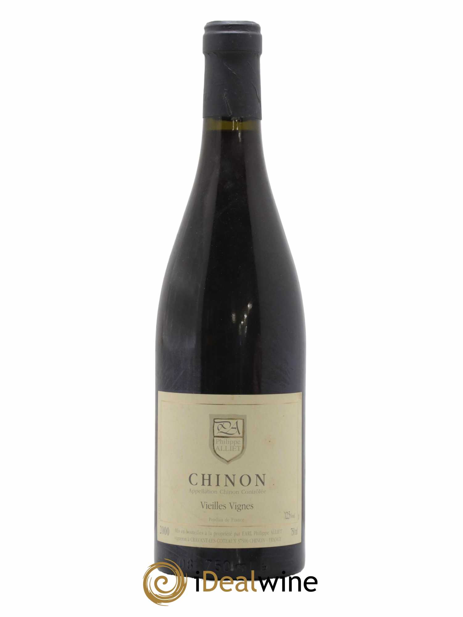 Chinon Vieilles Vignes Philippe Alliet 2000 - Lot de 1 bouteille - 0