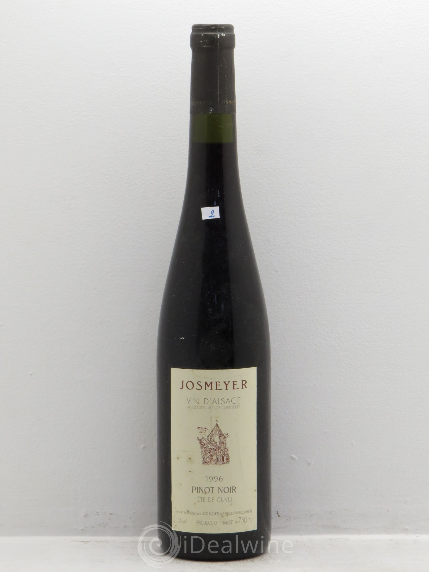 Pinot Noir Tête de Cuvée - Josmeyer 1996 - Posten von 6 Flaschen - 0