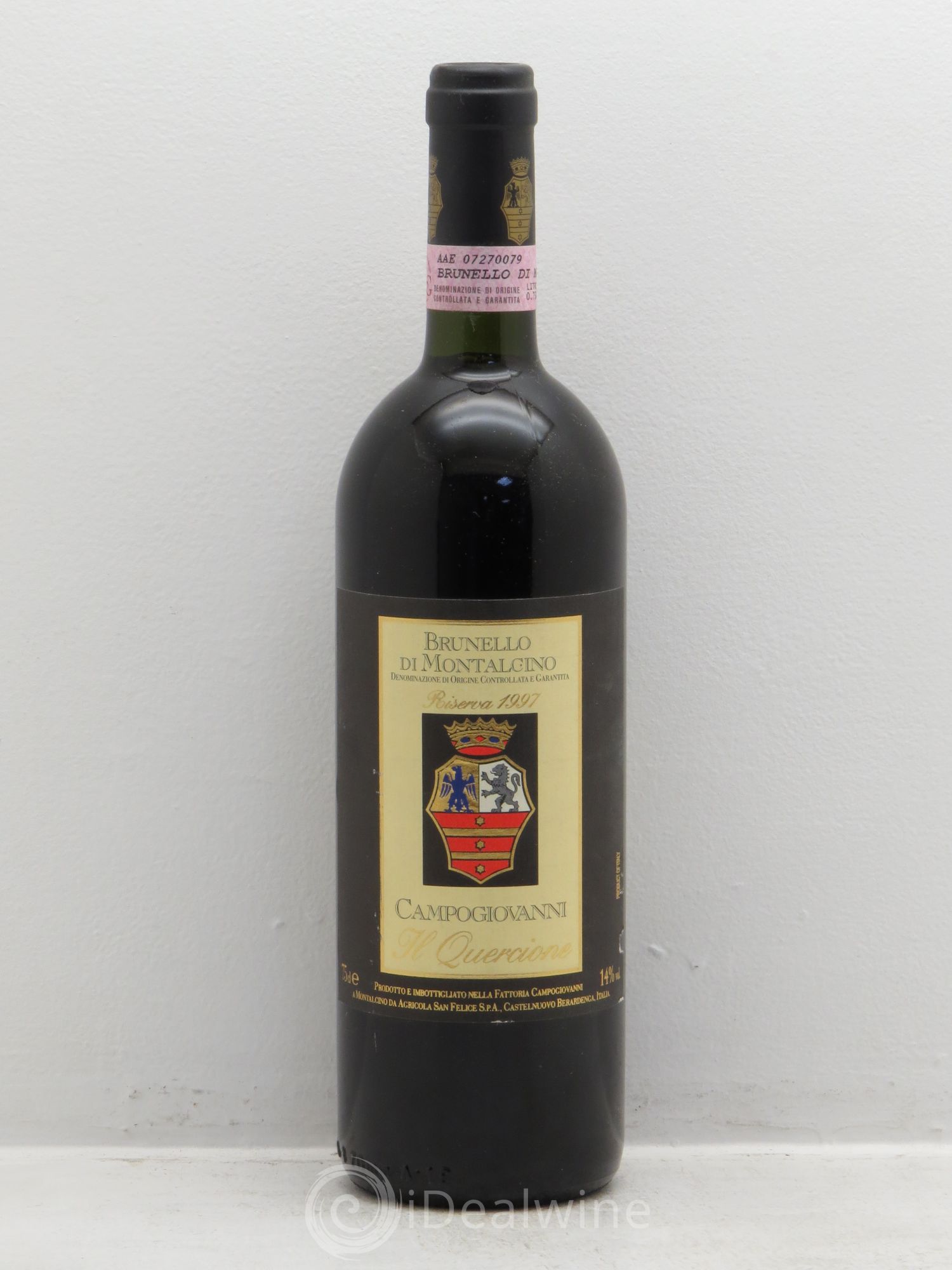 Brunello di Montalcino Il Quercione 1997 - Lot de 1 bouteille - 0